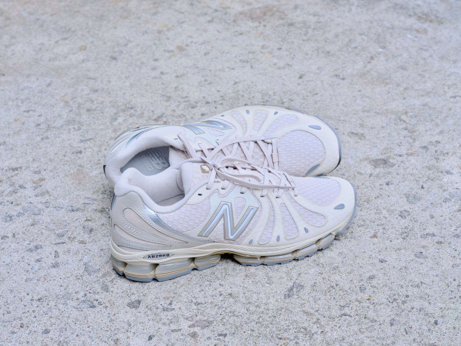 New Balance 1890 Sneaker Linen Beige Synthetik