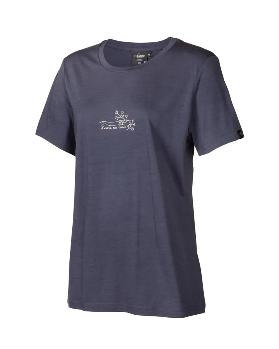 Ivanhoe UW Cilla Vine Merino T-Shirt Steelblue 40