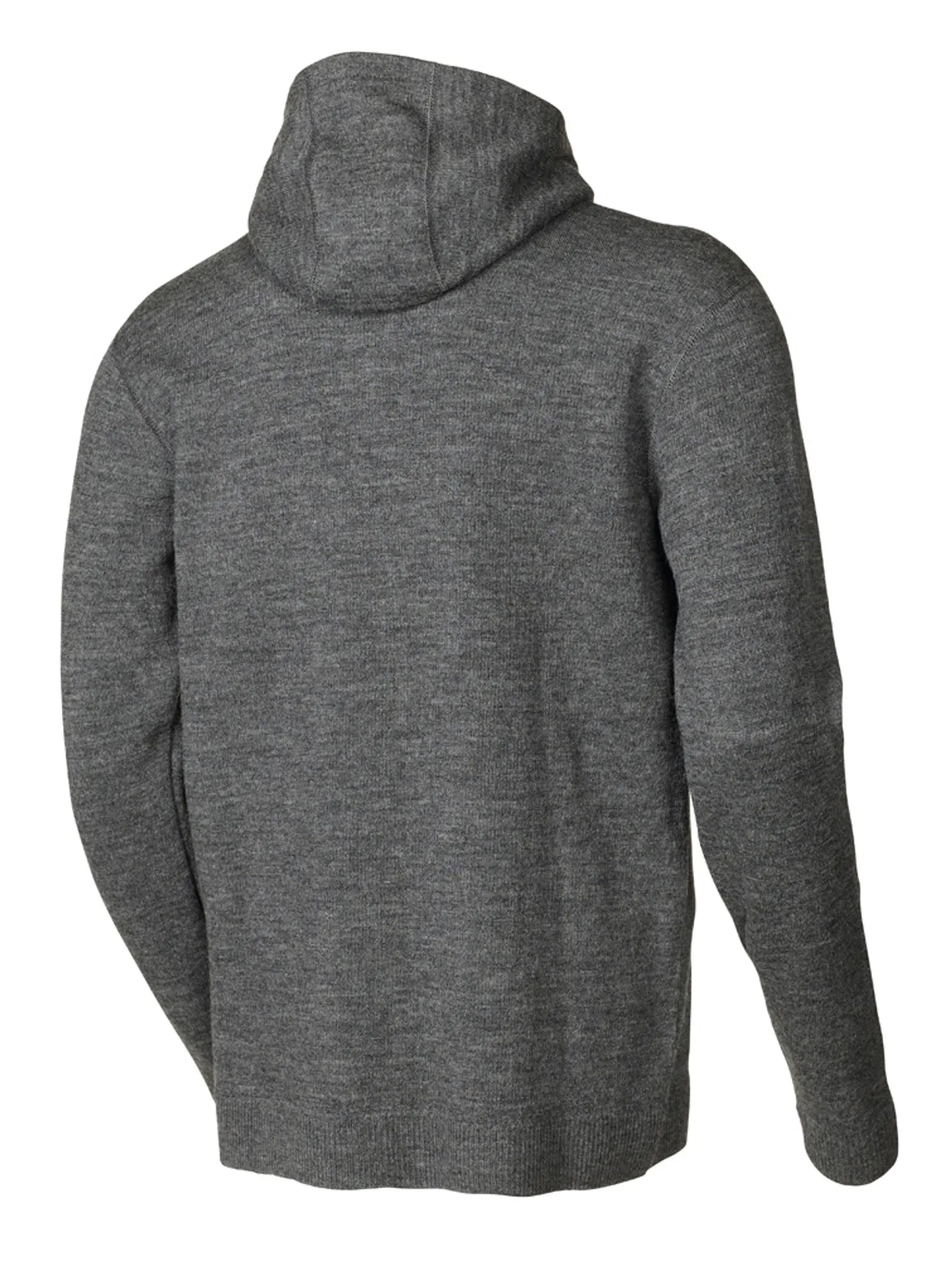 Ivanhoe Volmar Full Zip Hoodie Herren Grey Wolle Tencel