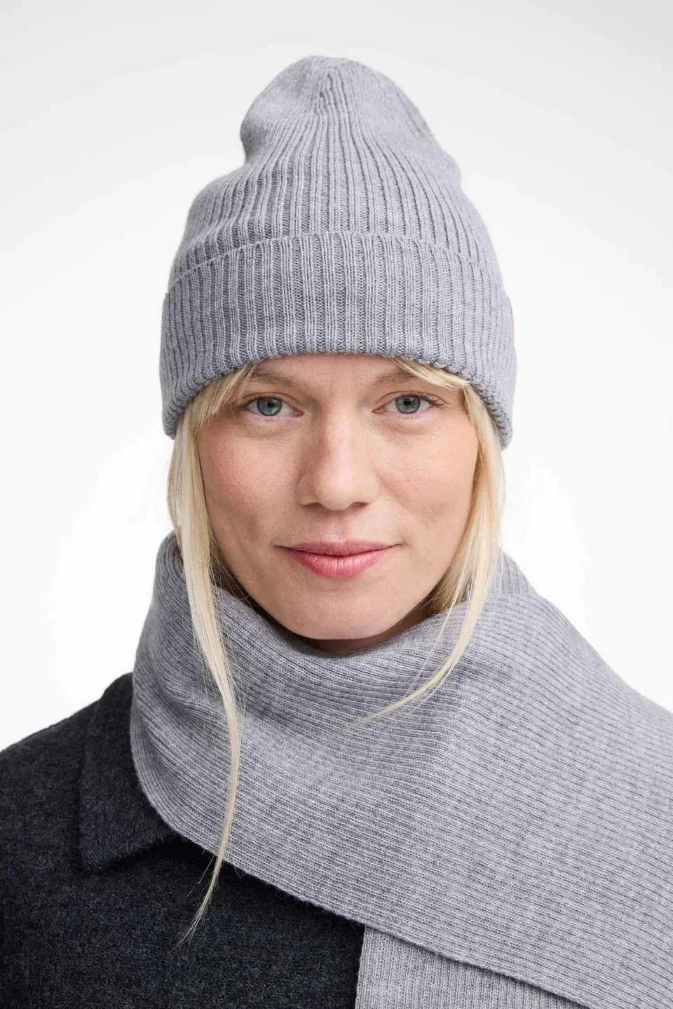 Ivanhoe Gelu Hat Merino Mütze Grey Marl 100% Merino