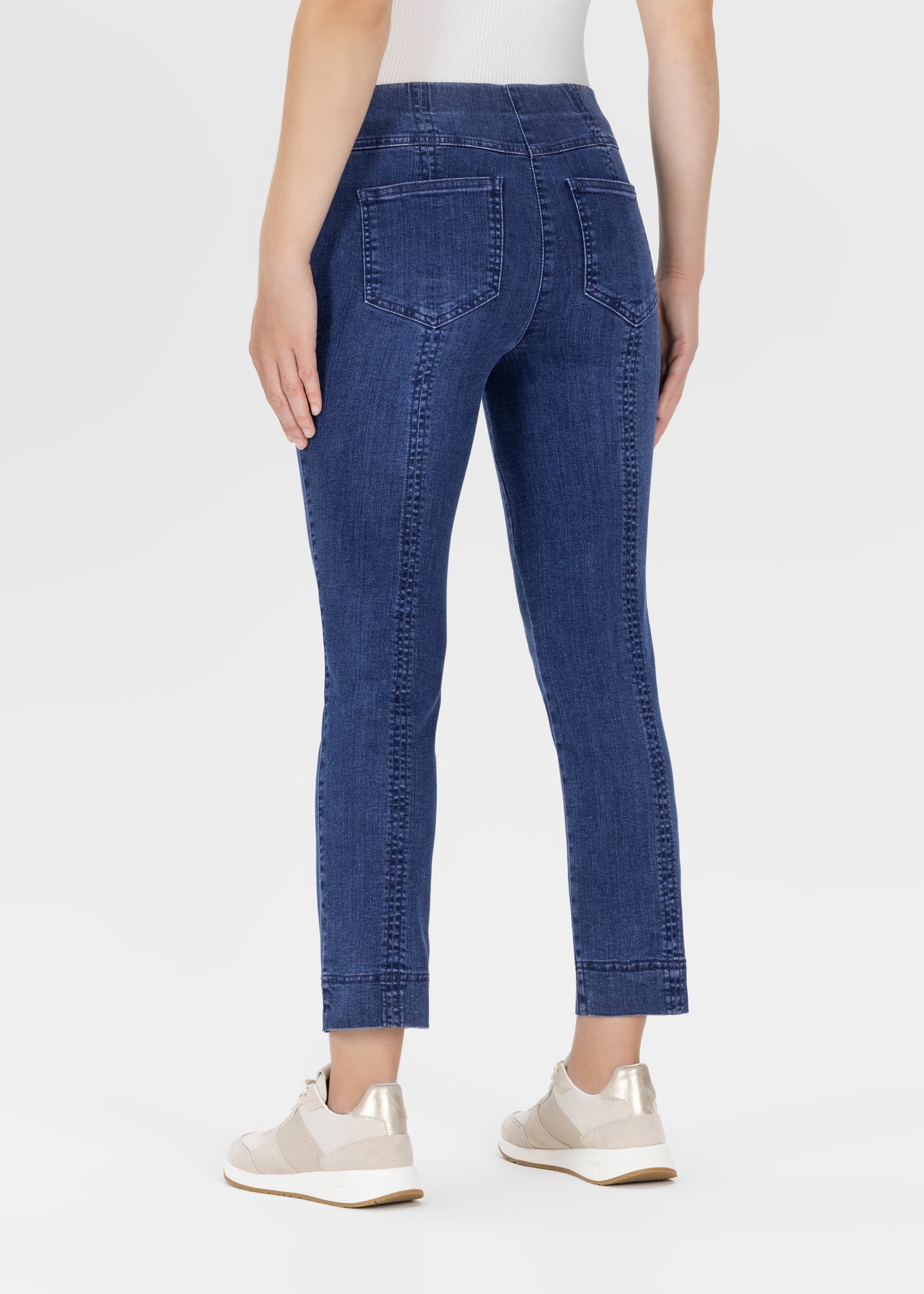 Stehmann Igor 6/8 Jeans Denim fjord navy Gr.34-48