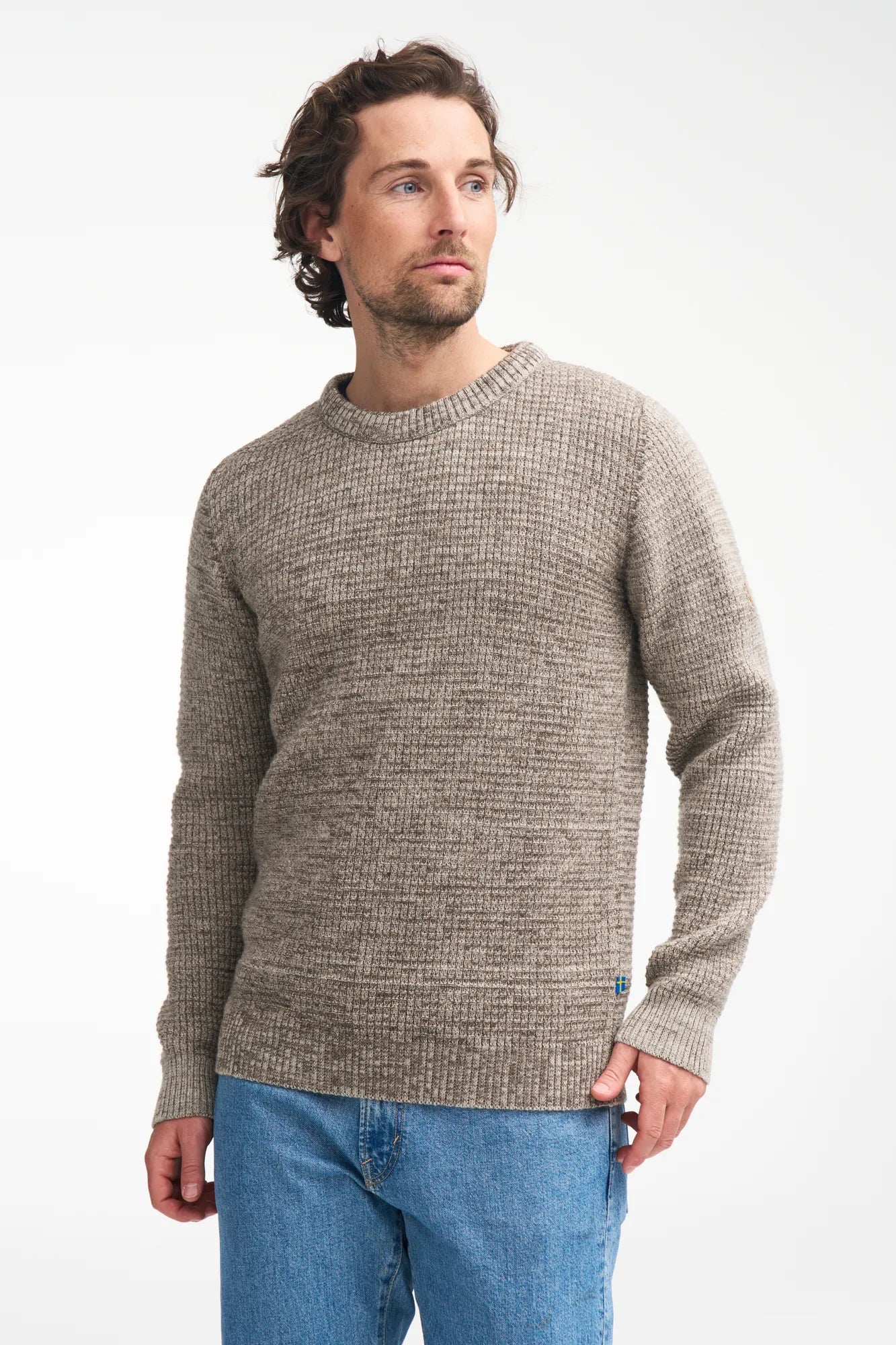Ivanhoe NLS Petal Wollpullover Coffee Bean L Wolle