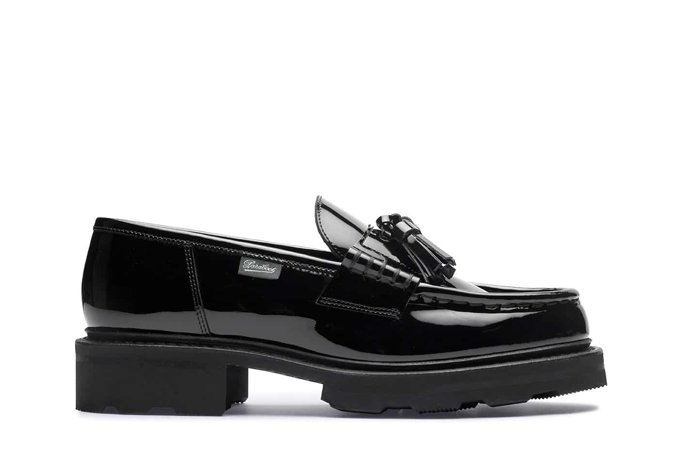 Paraboot Aubin Phoenix Loafer Lack schwarz Vernis Noir Damen