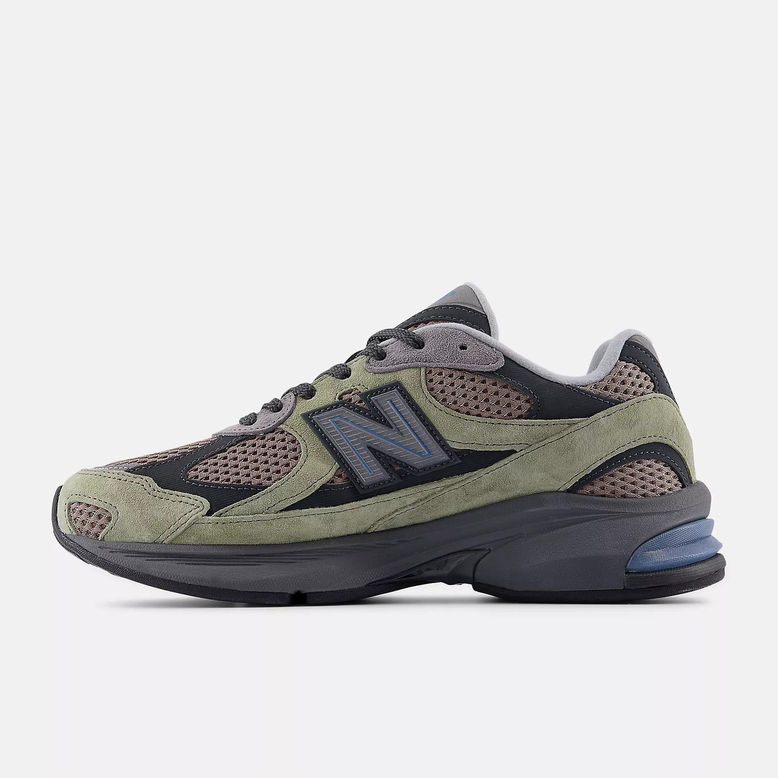 New Balance 2010 Sneaker Grün Braun Nubuk ABZORB