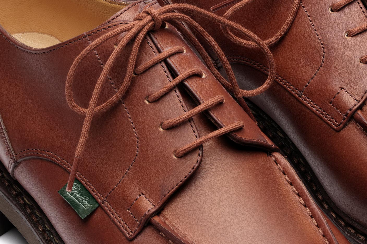 Paraboot Chambord Tex Derby braun Tex-Membran Gummisohle