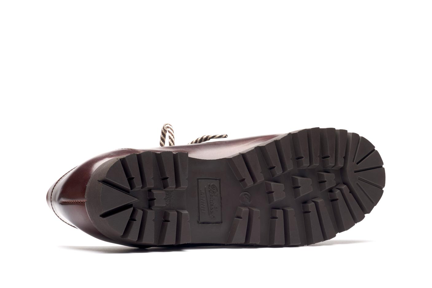 Paraboot Clusaz Jannu Derby Braun Ecorce Lisse