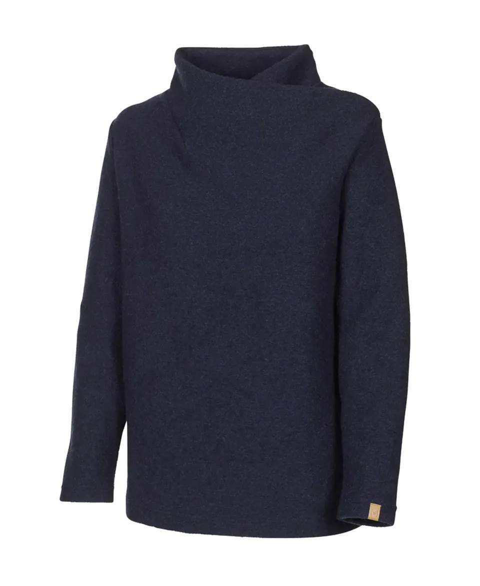 Ivanhoe GY Elsabo Pullover Light Navy 100% Filzwolle