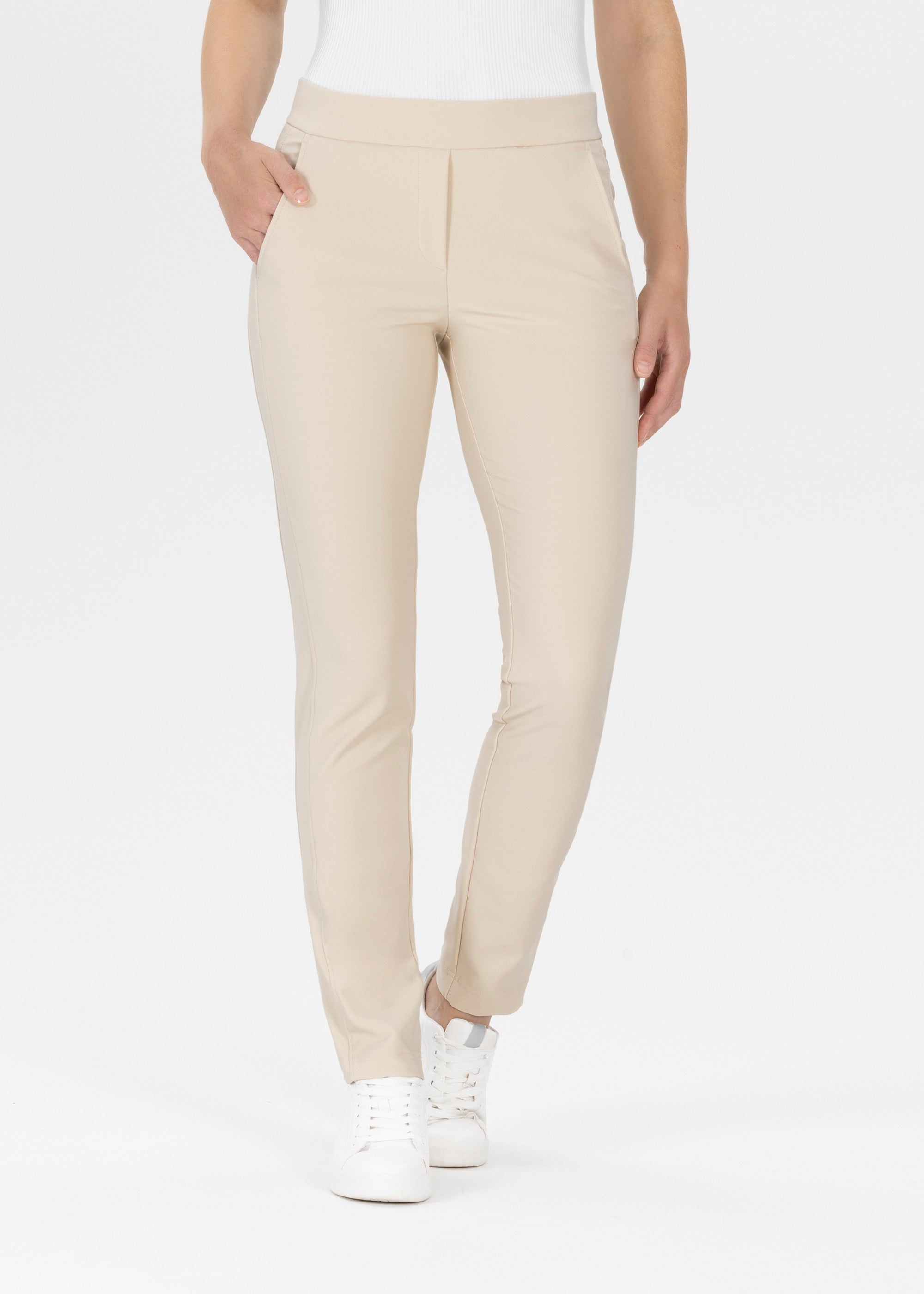 Stehmann Memel 7/8-Hose sand Slim Fit Bi-Stretch