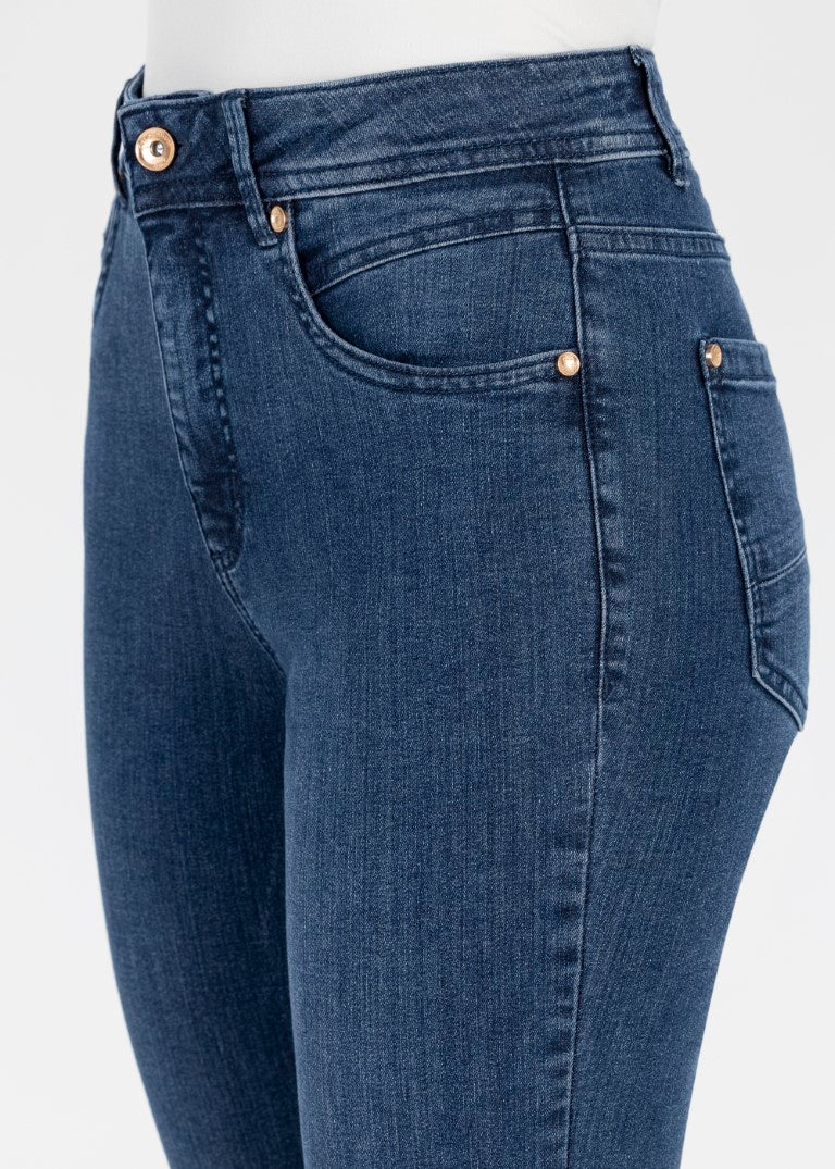 Stehmann Relaxed Fit Mellina 5-Pocket Jeans fjord navy
