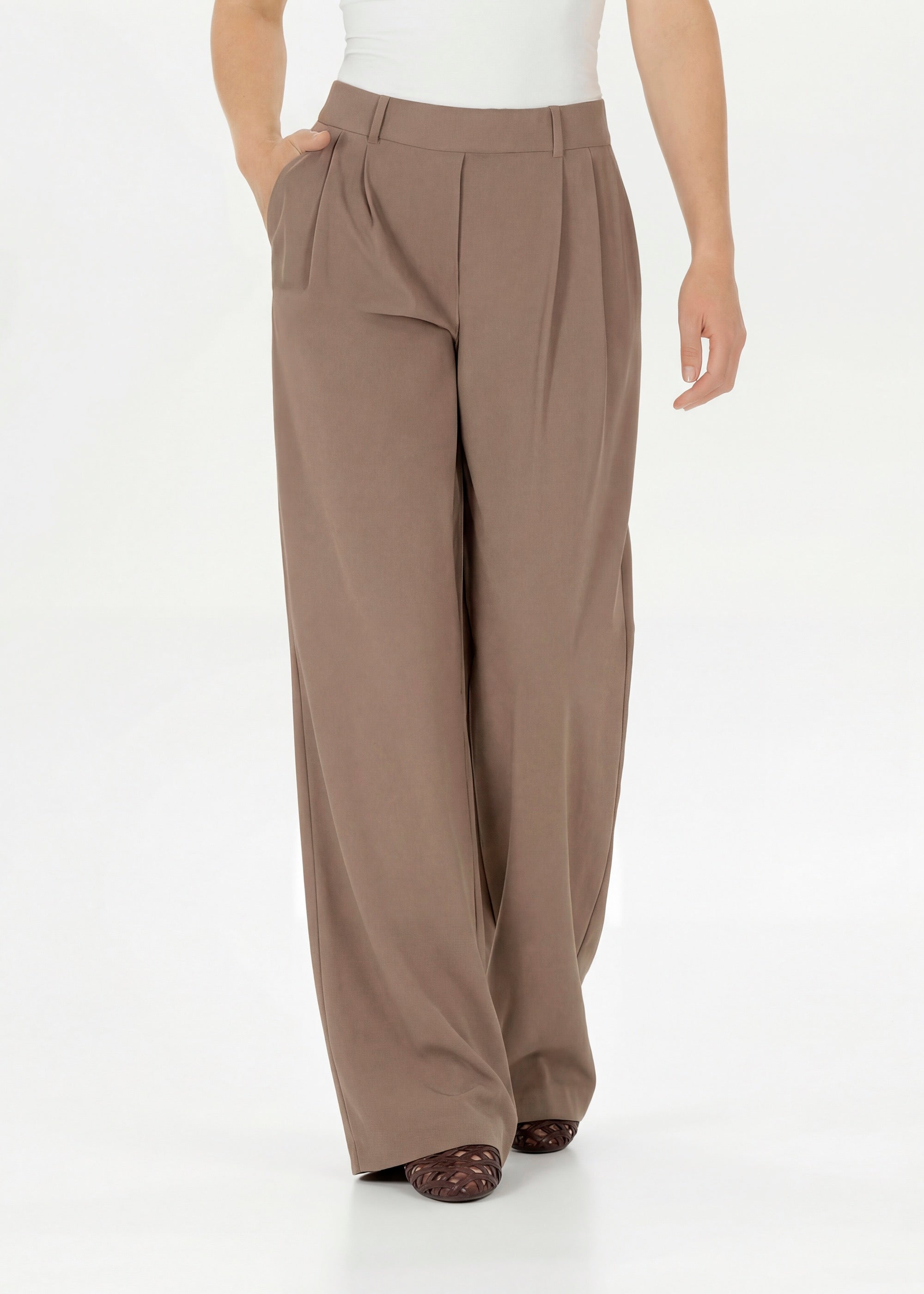 Stehmann Jania Marlenehose peanut Jersey knitterfrei