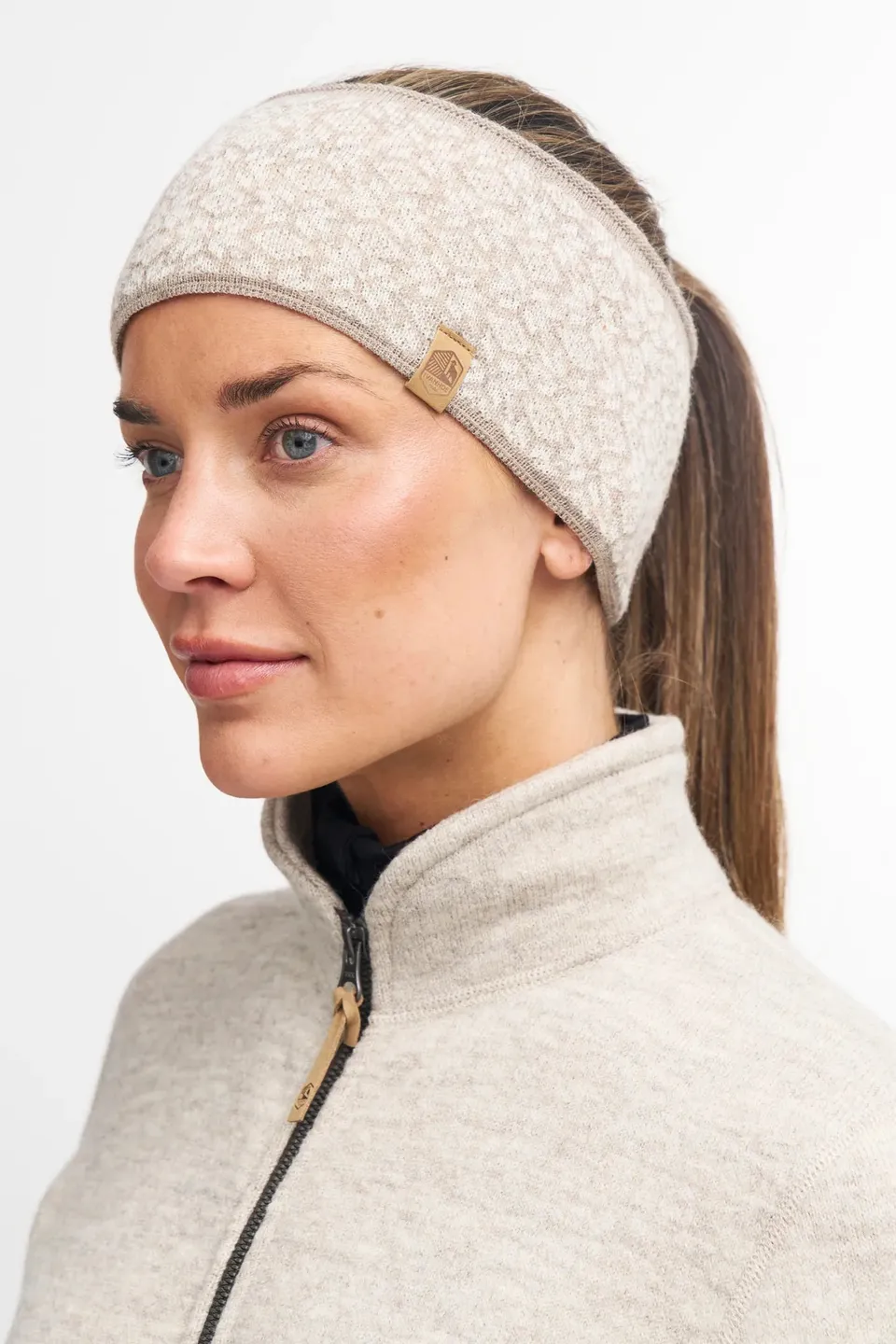 Ivanhoe Fiona Headband Wollstirnband Sand One Size