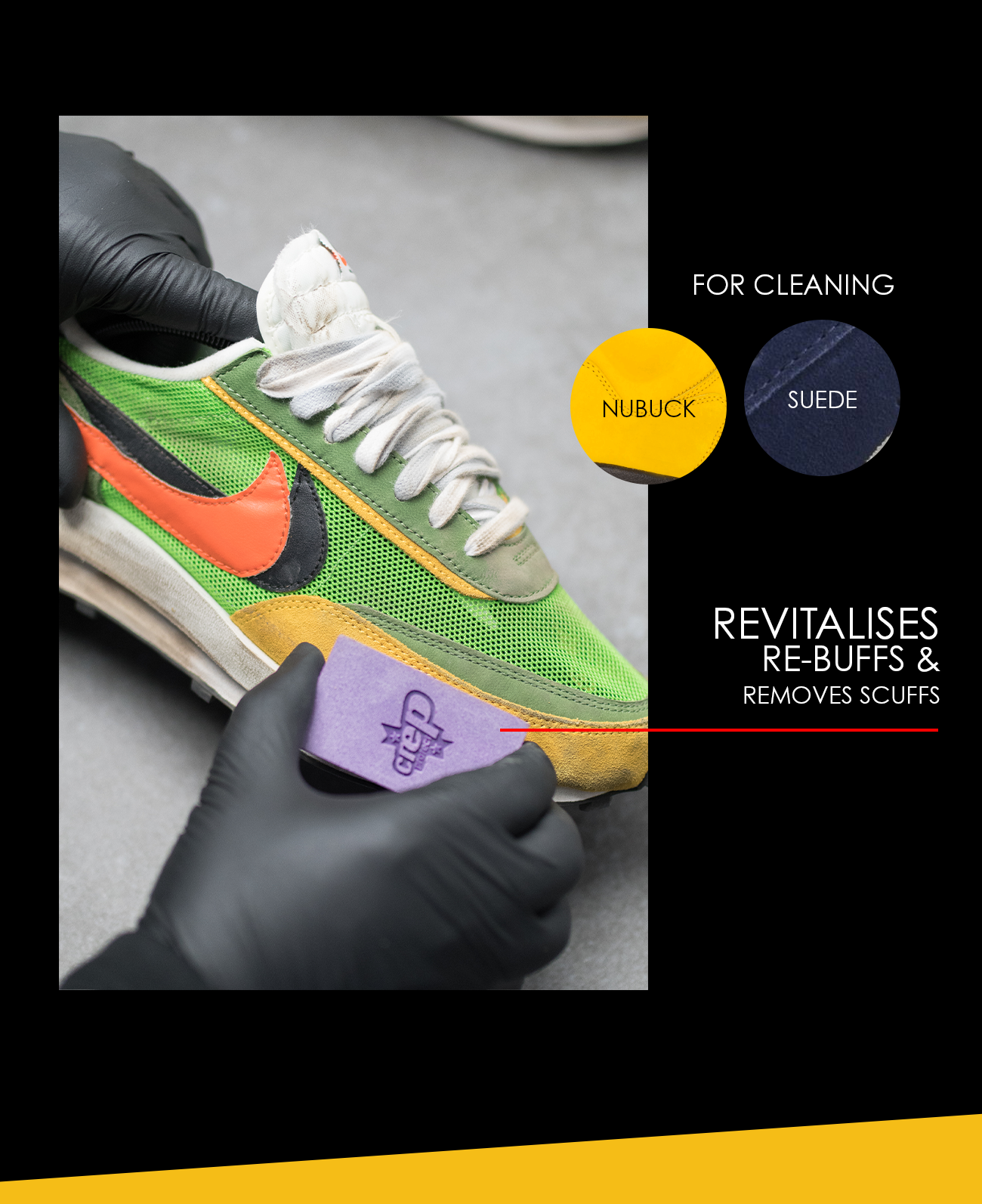 Crep Protect Clean & Restore Eraser Sneaker-Radierer Wildleder
