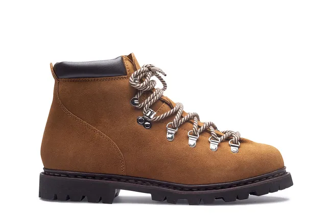 Paraboot Avoriaz Jannu Stiefel Cognac Velours Whisky