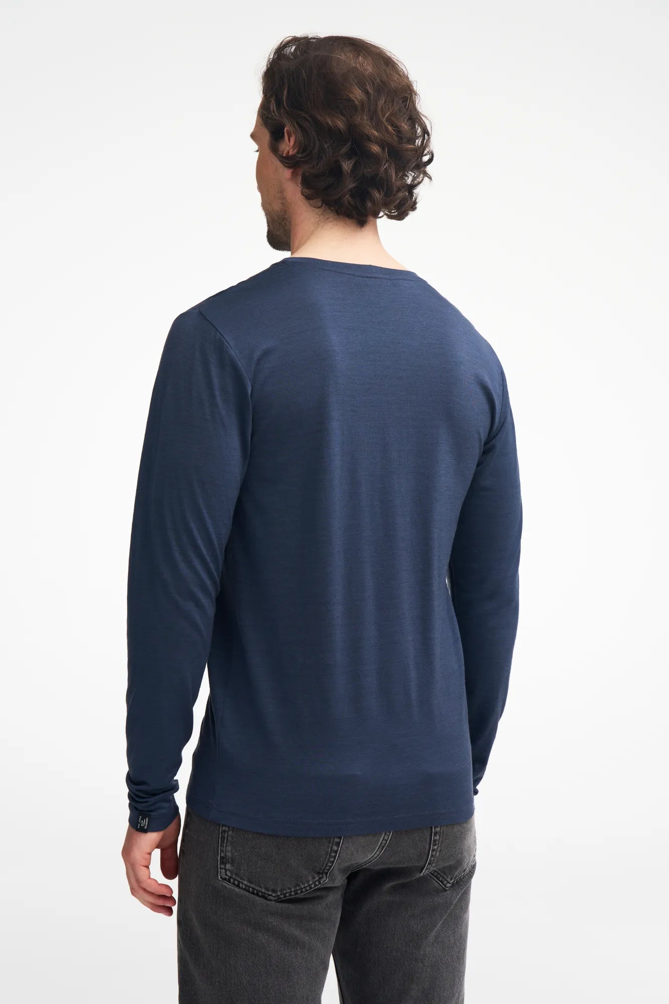 Ivanhoe Underwool Merino Long Sleeve Shirt Herren Schwarz 100% Merino