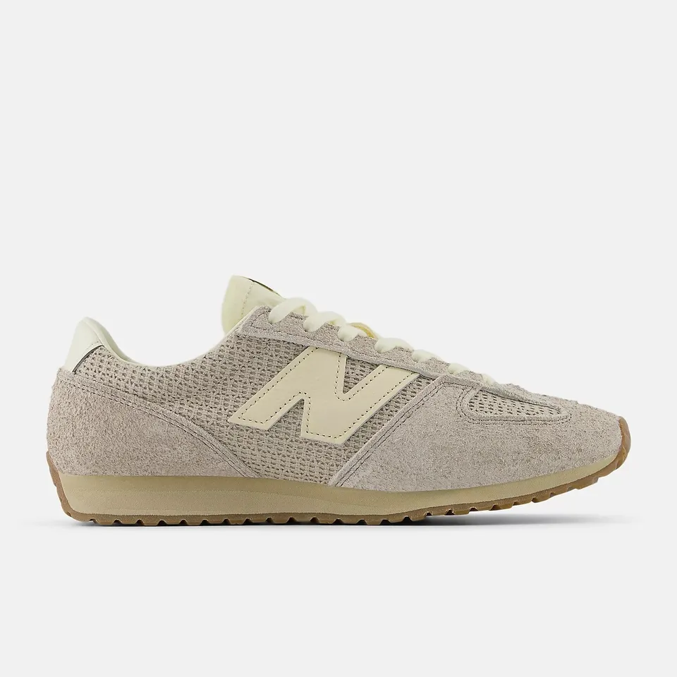 New Balance 471 Sneaker Grau Beige Wildleder EVA