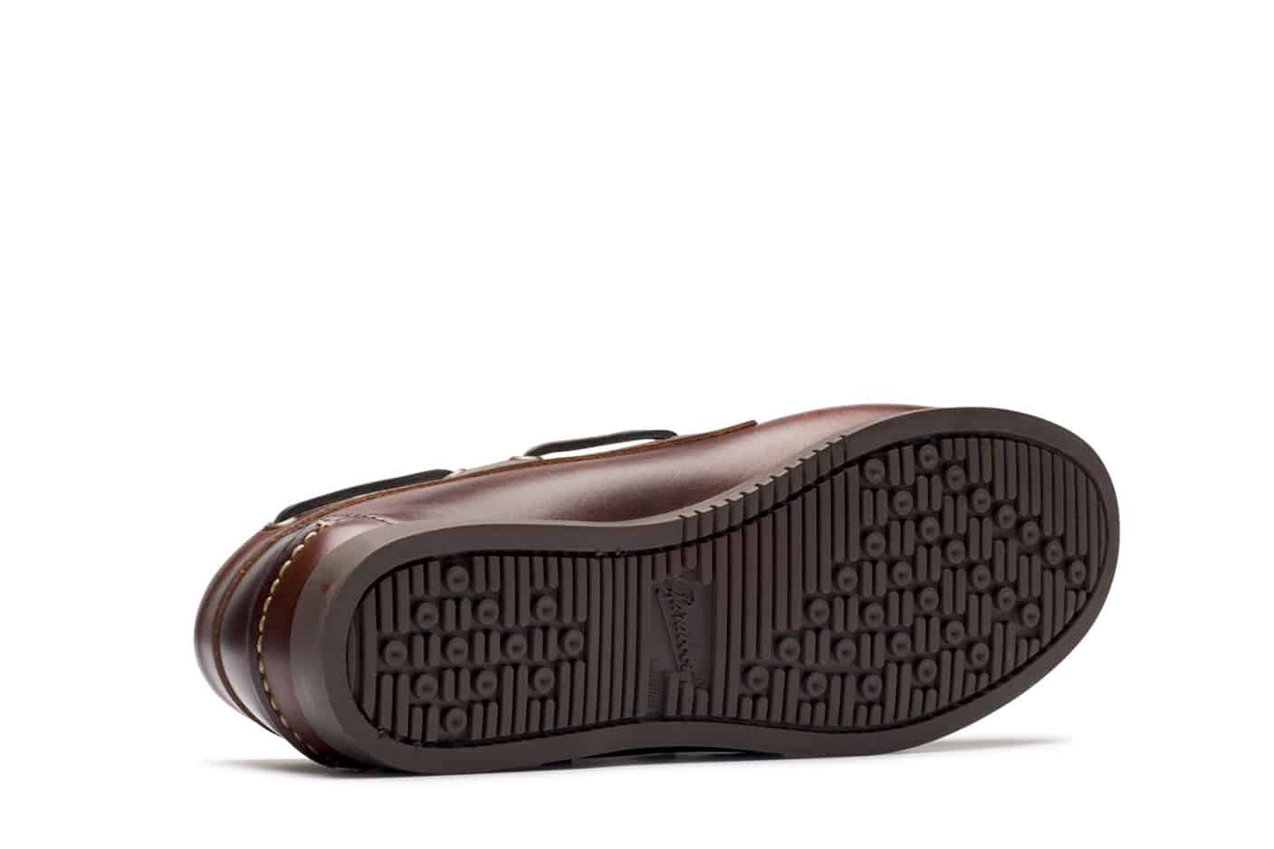 Paraboot Barth Bootsschuh Marine Marron Glattleder