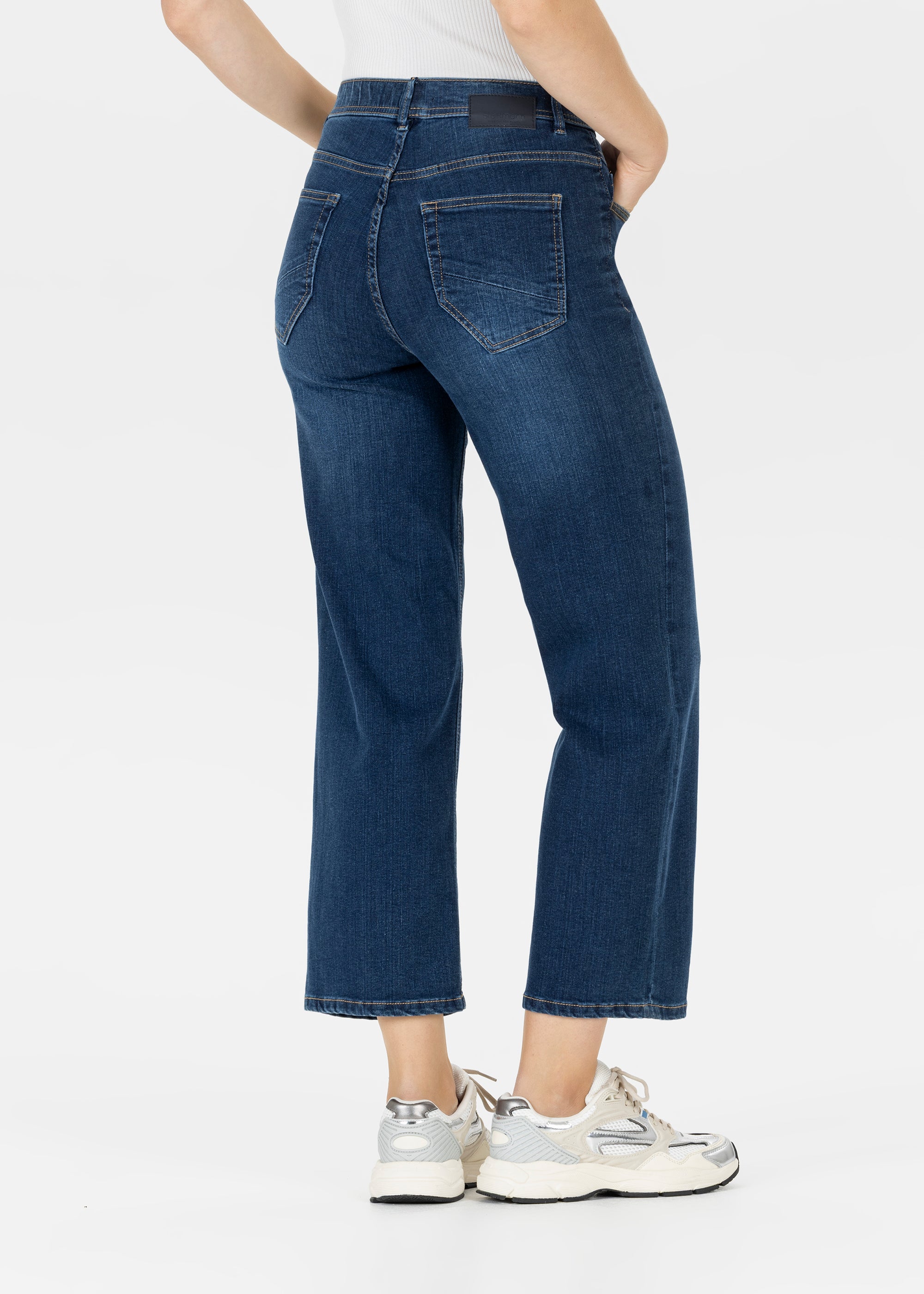 Stehmann Melli Culotte 6/8 fjord navy Powerstretch-Denim