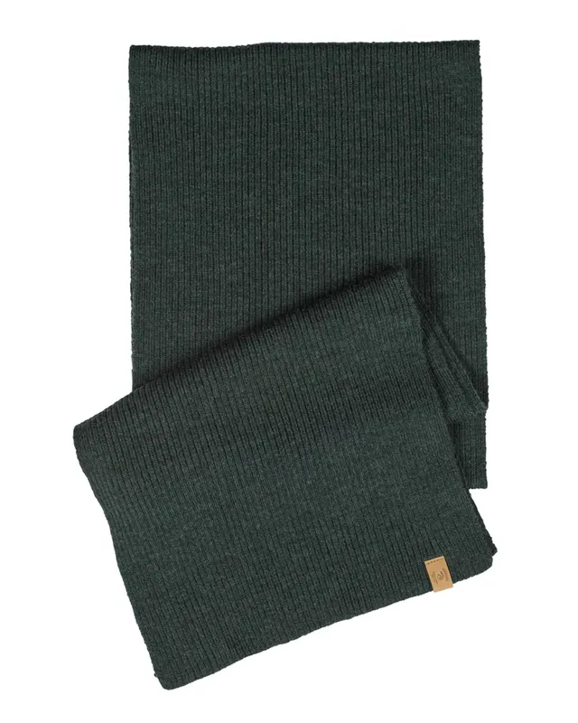 Ivanhoe Gelu Scarf Wollschal Rifle Green One Size Merino