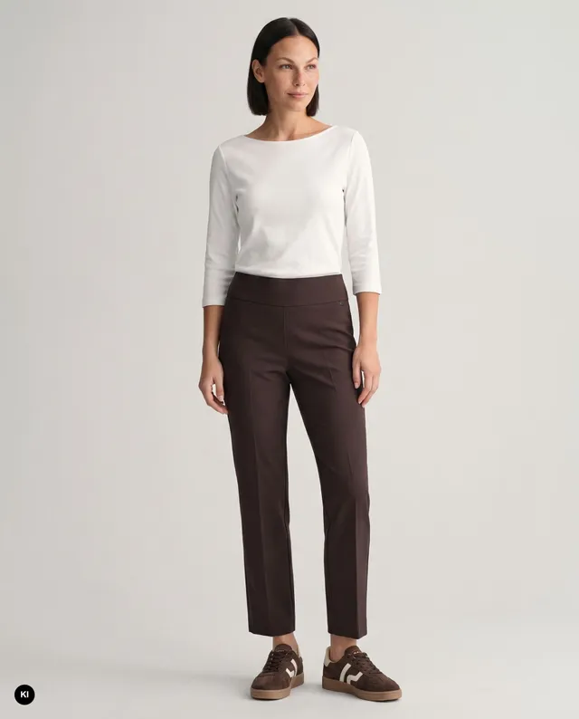 Stehmann Ina 6/8-Hose brown stone Jersey