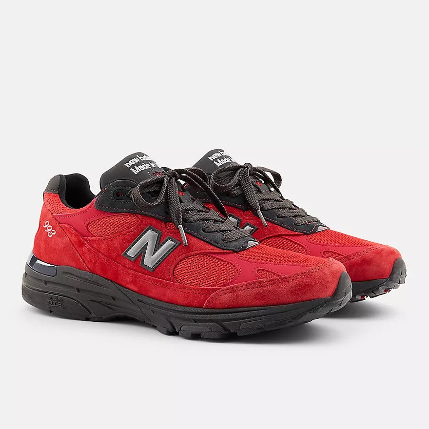 New Balance Made in USA 993 True Red Sneaker Leder Mesh