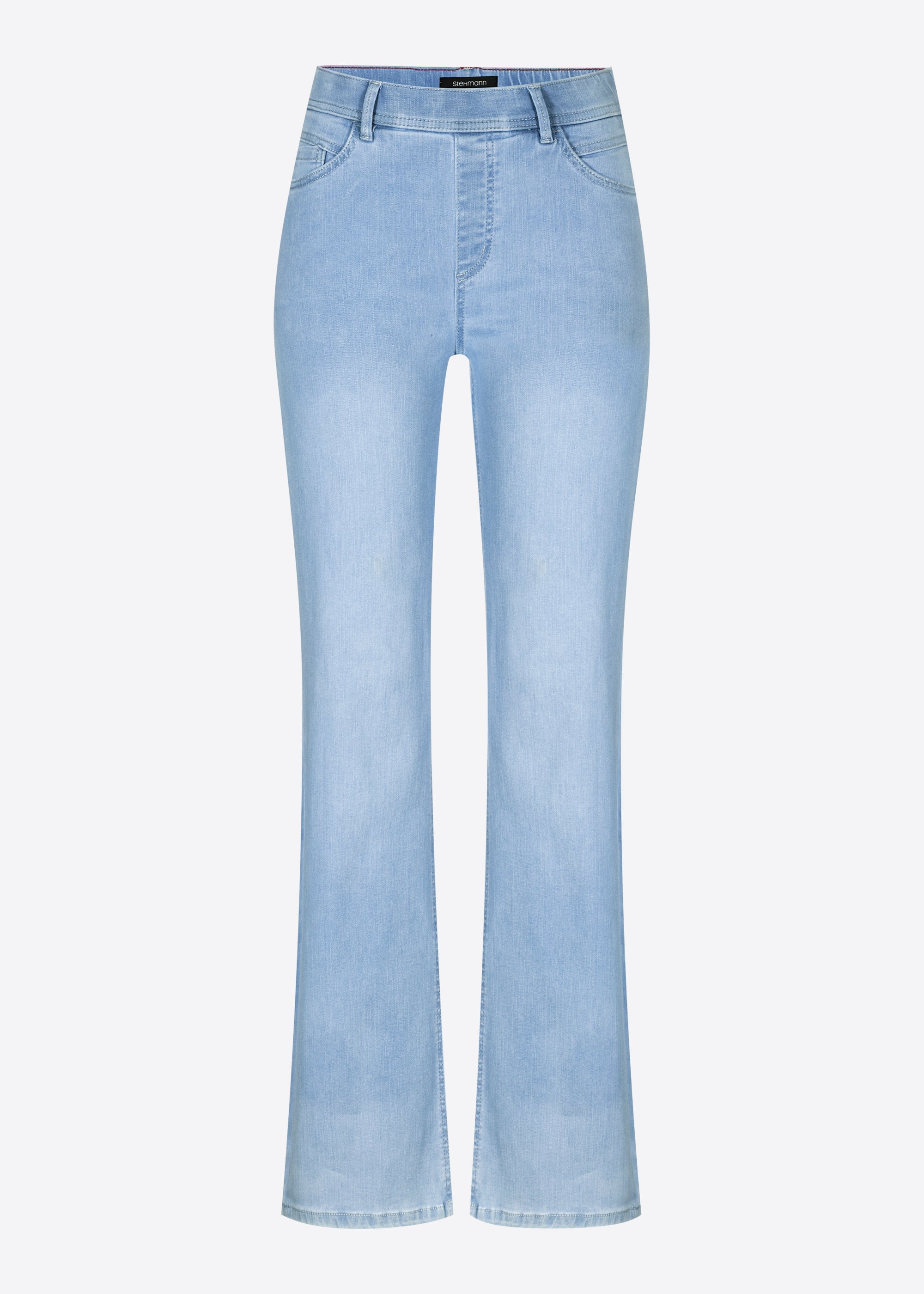 Stehmann Melli Flared Jeans ice blue Powerstretch