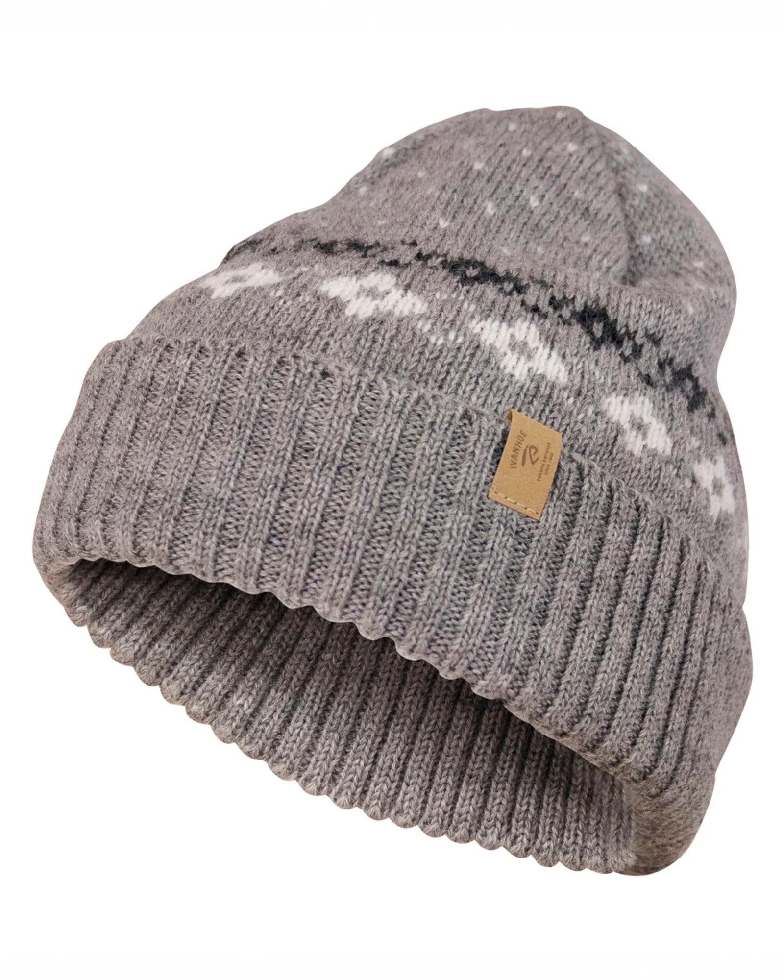 Ivanhoe Sire Hat Grey Marl One Size 100% Wolle Muster