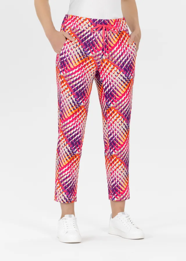 Stehmann Roxana 6/8 Jogpants very berry Kordel