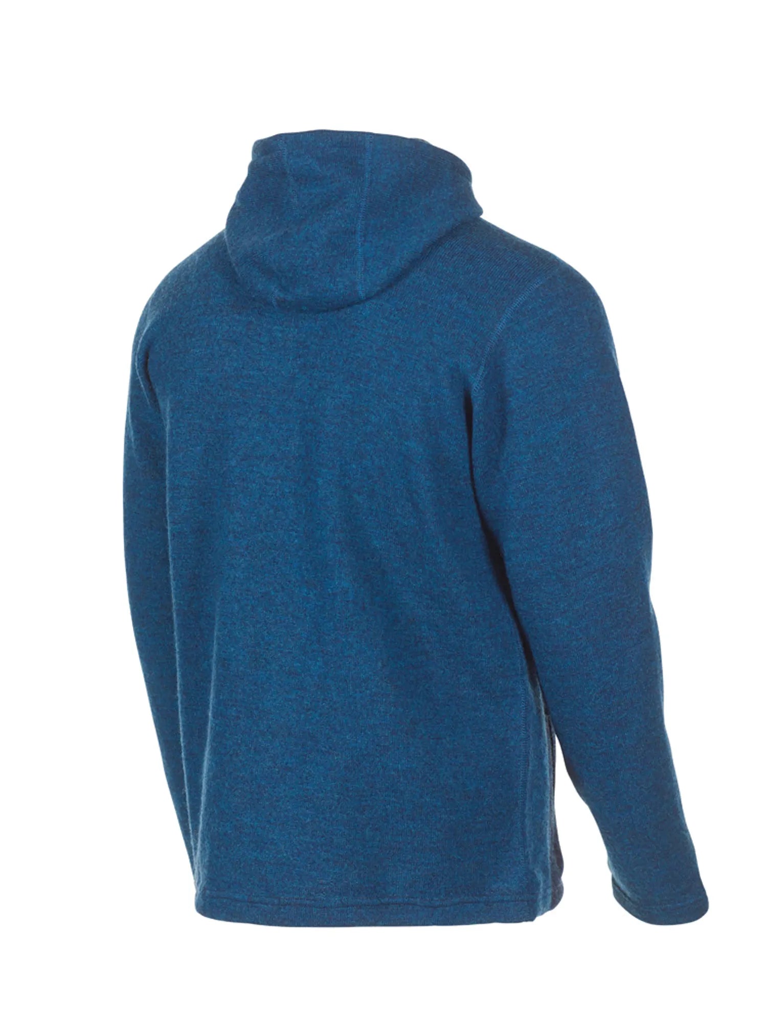 Ivanhoe Ron Hood Hoodie Electric Blue 100% Wolle