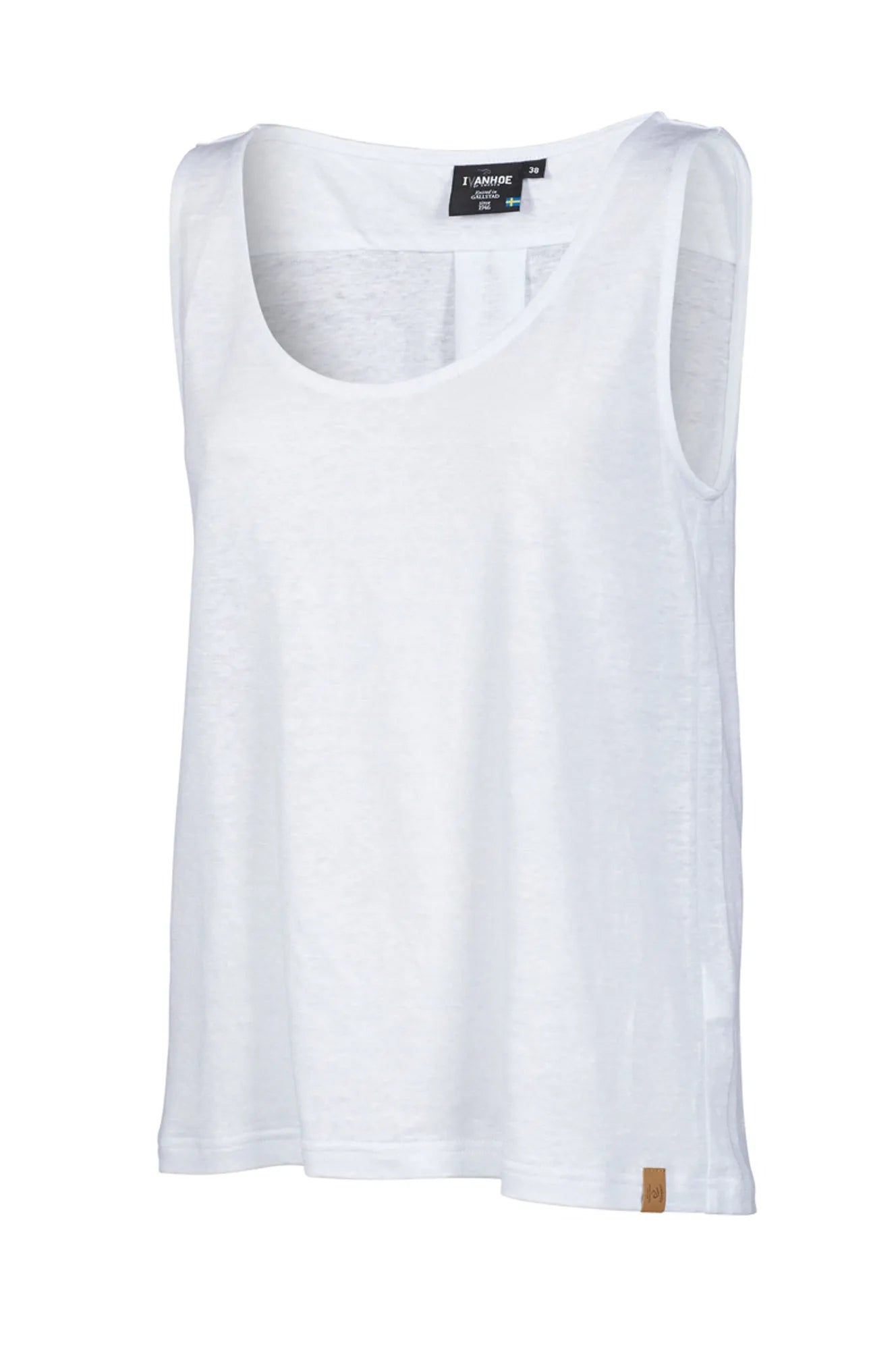 Ivanhoe GY Jilly Leinentop Off White Gr 38 100% Leinen