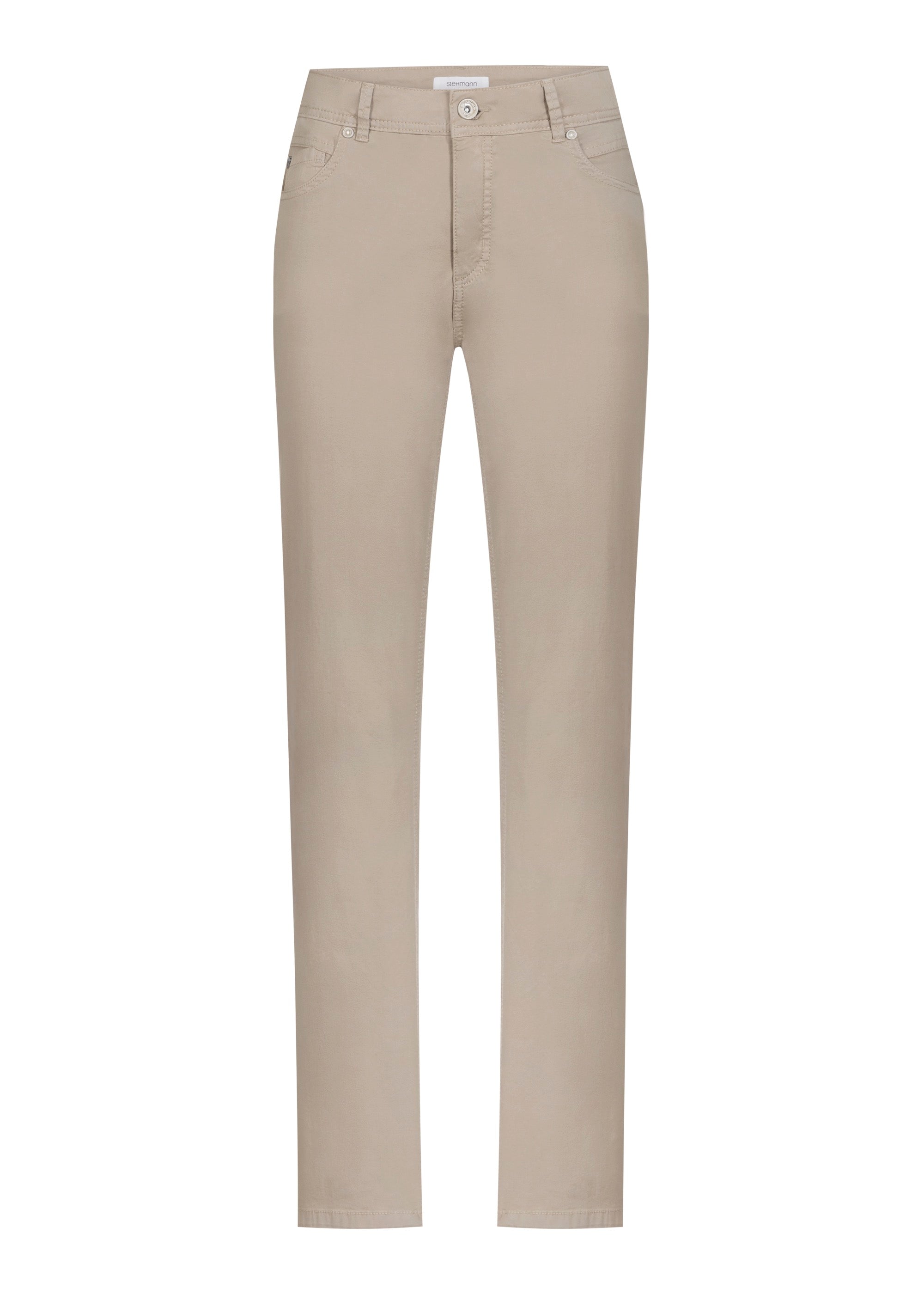 Stehmann Mellina Sporty Gabardine Hose nougat 5-Pocket