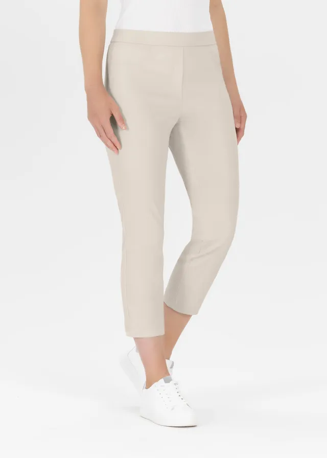 Stehmann Loli Stretchhose kalk 6/8 Slim Fit schmal