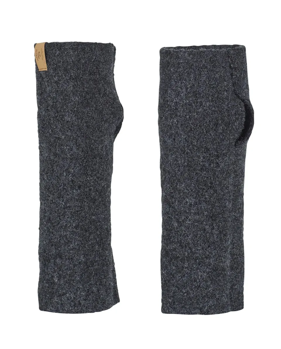 Ivanhoe Loden Gaters Handgelenkwärmer Graphite Marl 100% Wolle