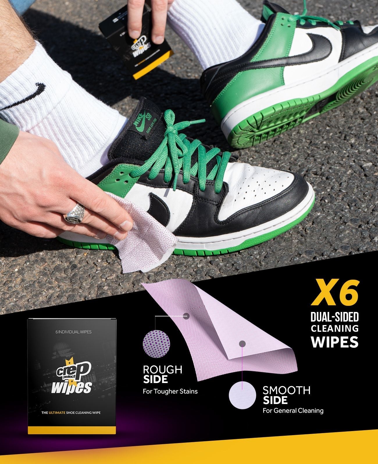 Crep Protect Starter Pack Sneaker Set Spray 50 ml Schaum