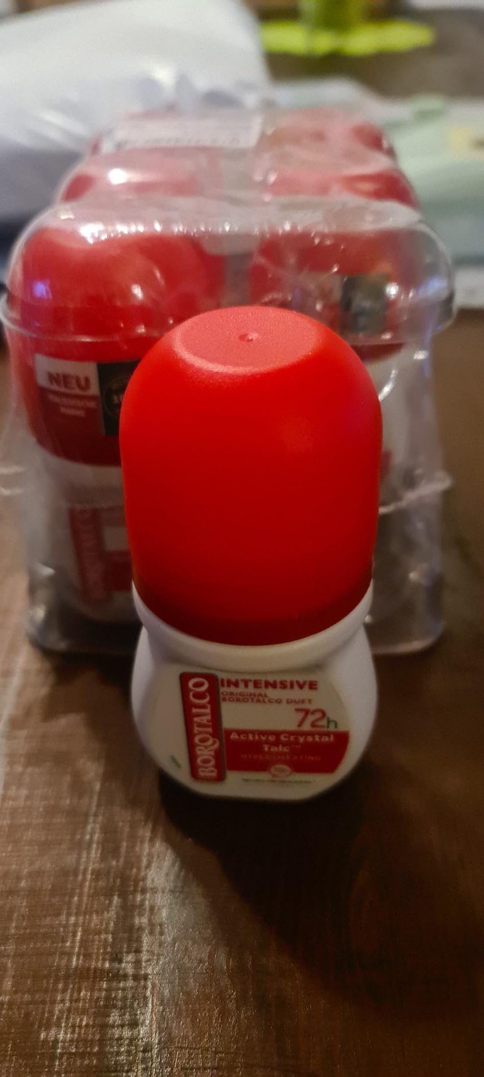 Borotalco Invisible Deo Roll-On 6x50 ml 48h Fleckenschutz