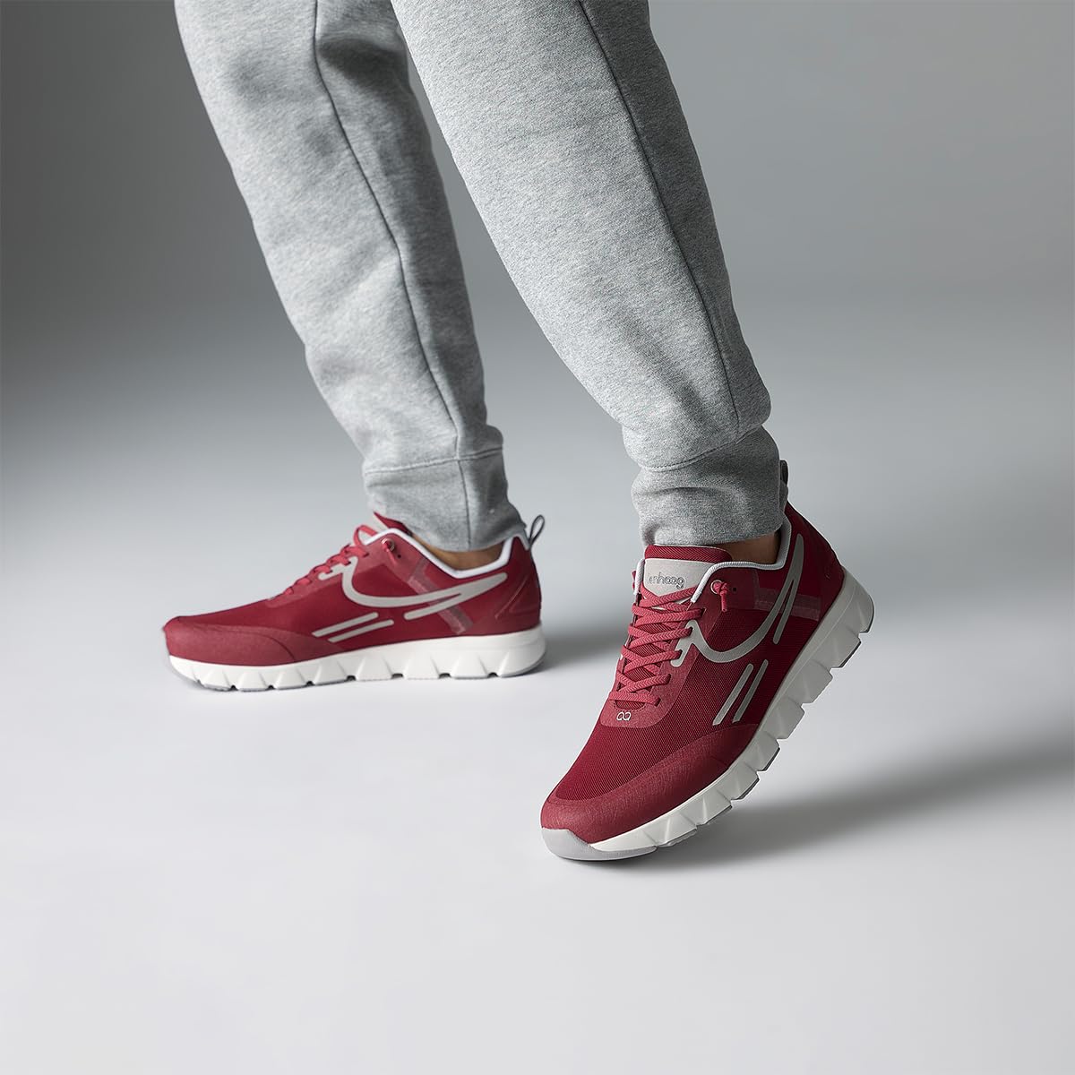 tenhaag everyhaag Sneaker rot Textil 40.5 EU leicht