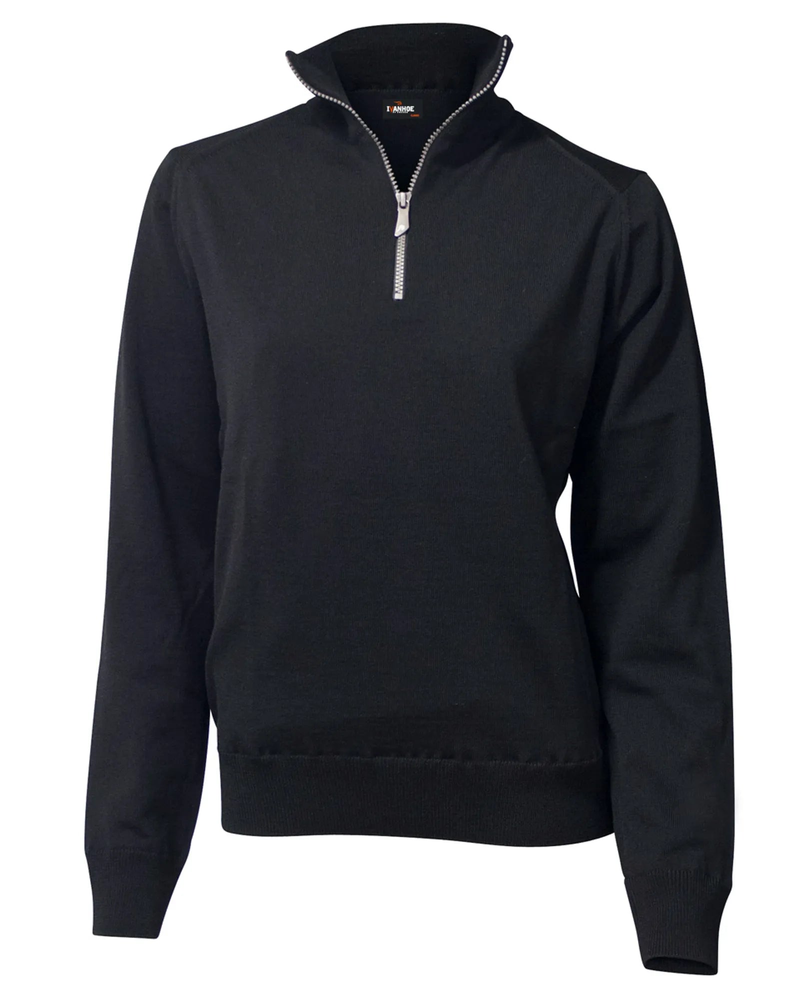 Ivanhoe Wilma Windbreaker Wolljacke Black Merino 280g