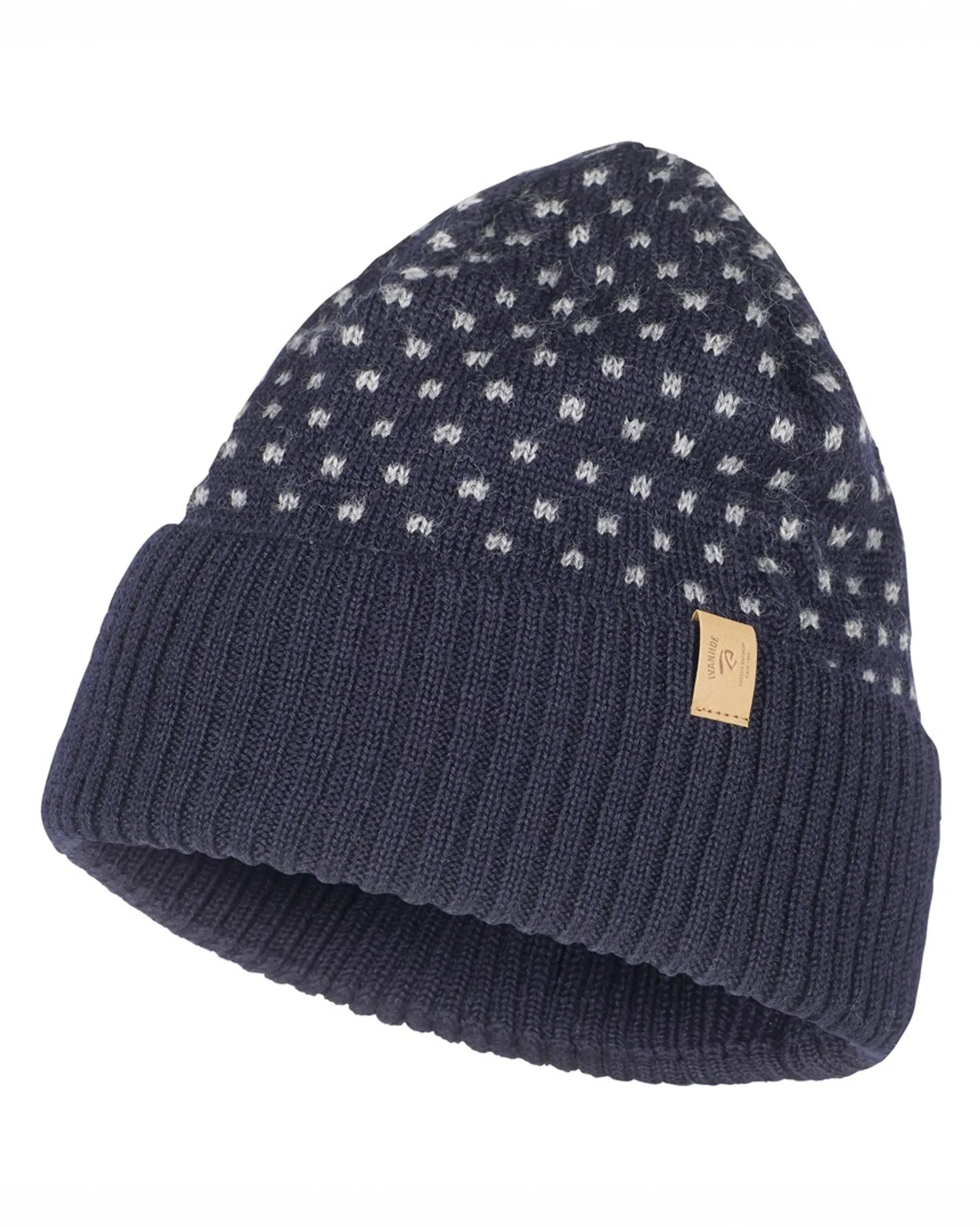 Ivanhoe Sverre Hat Wollmütze Navy One Size 100% Wolle