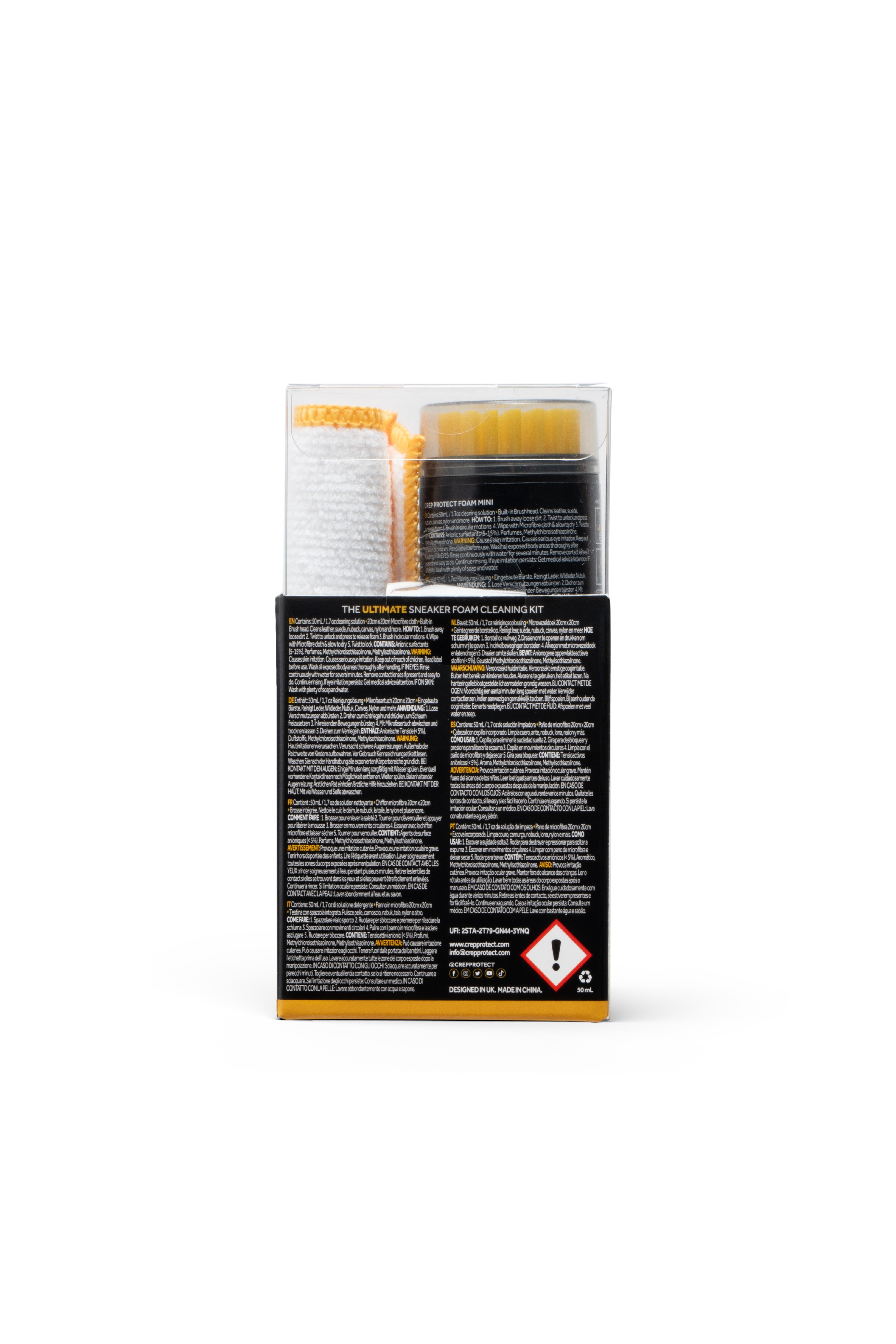 Crep Protect Clean & Restore Foam Mini Schaumreiniger 50ml Set