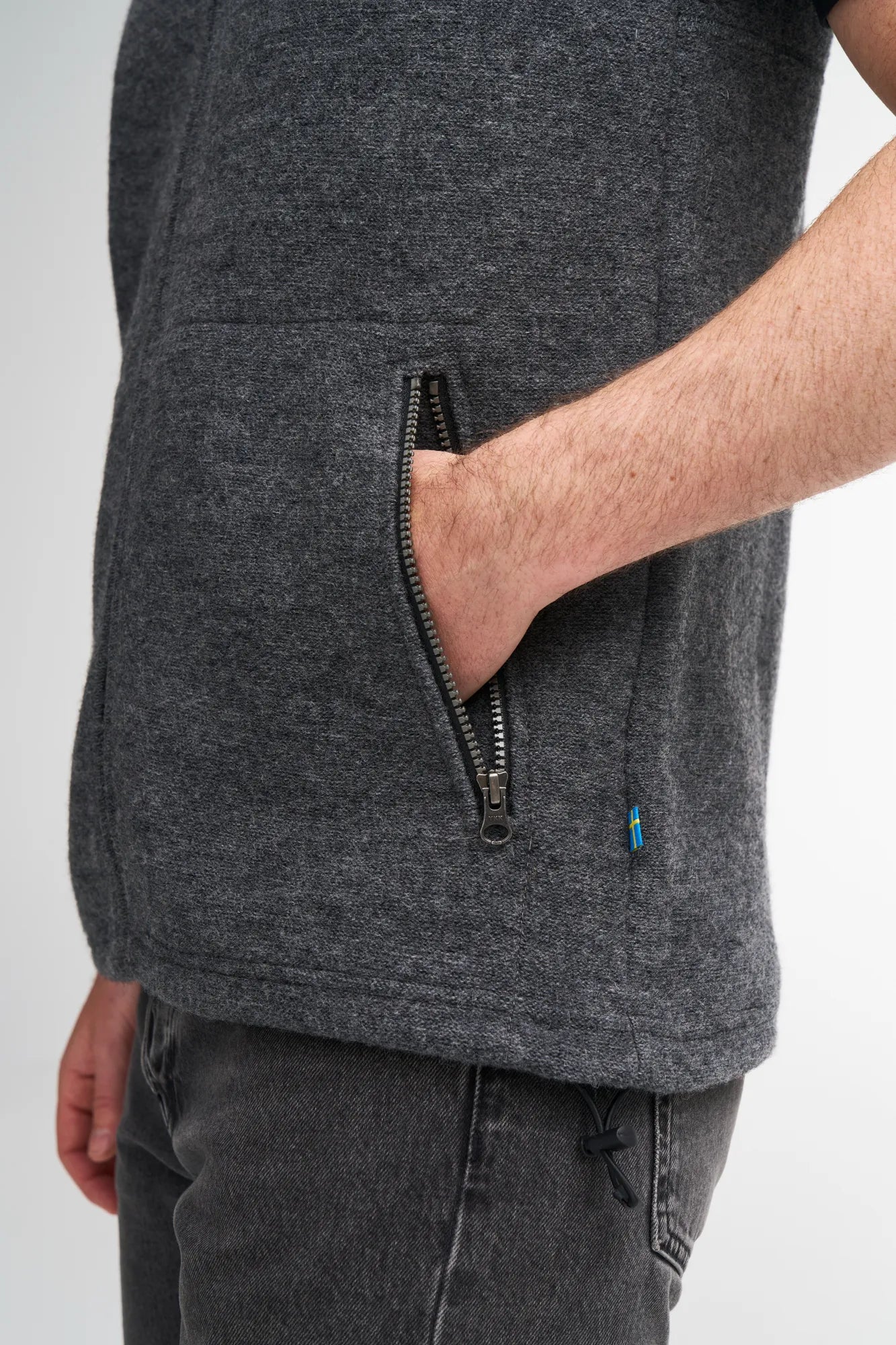 Ivanhoe Västar Dante Vest Wollweste Navy 450g