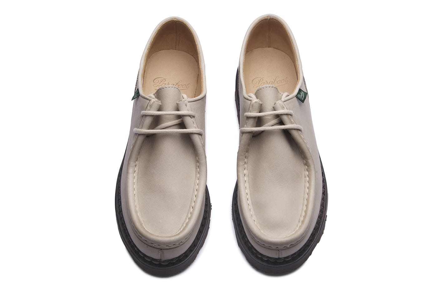 Paraboot Michael Derby Braun Glattleder Neige