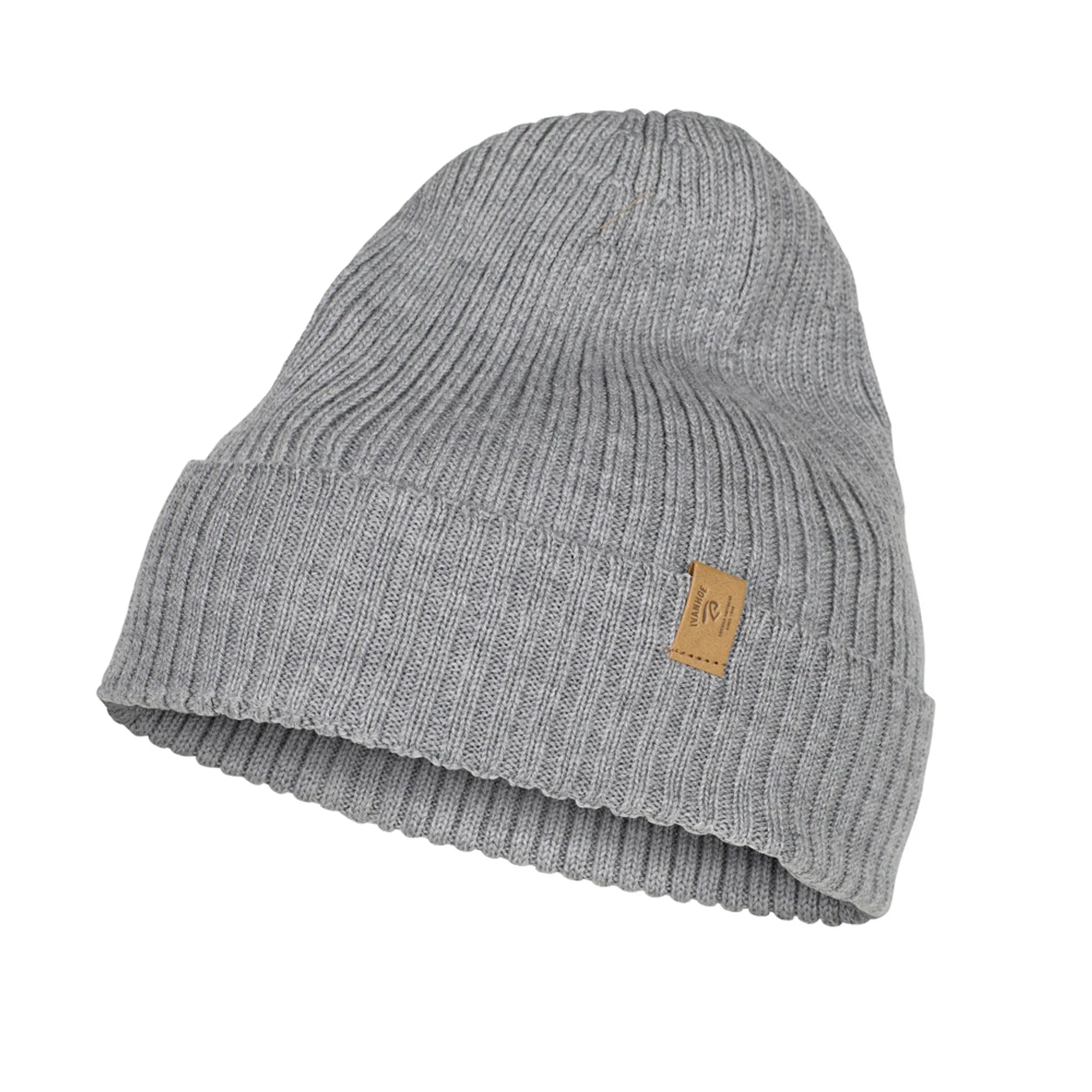 Ivanhoe Gelu Hat Merino Mütze Grey Marl 100% Merino