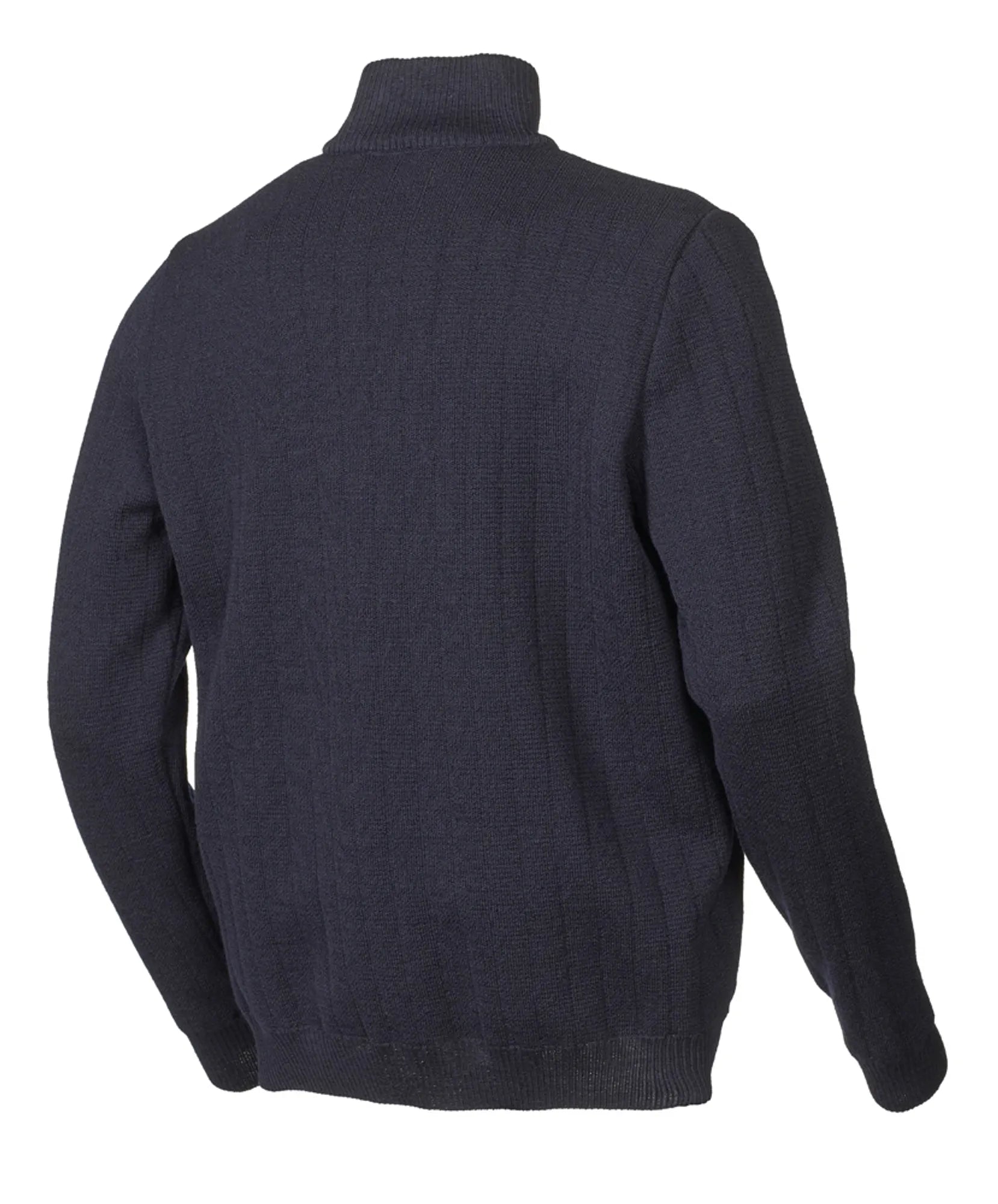 Ivanhoe Hugo Half Zip Windbreaker Herren navy 100% Wolle