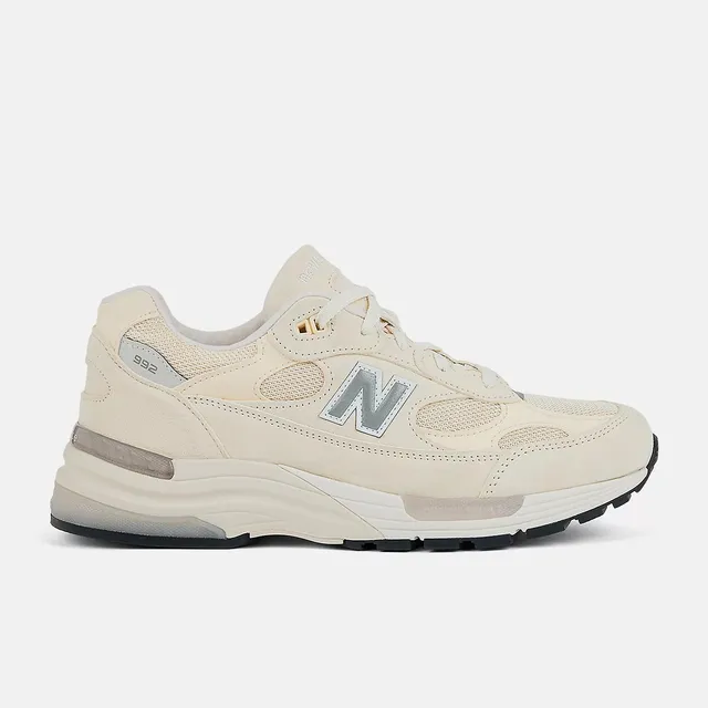New Balance 992 Sneaker Calcium Made in USA Mesh