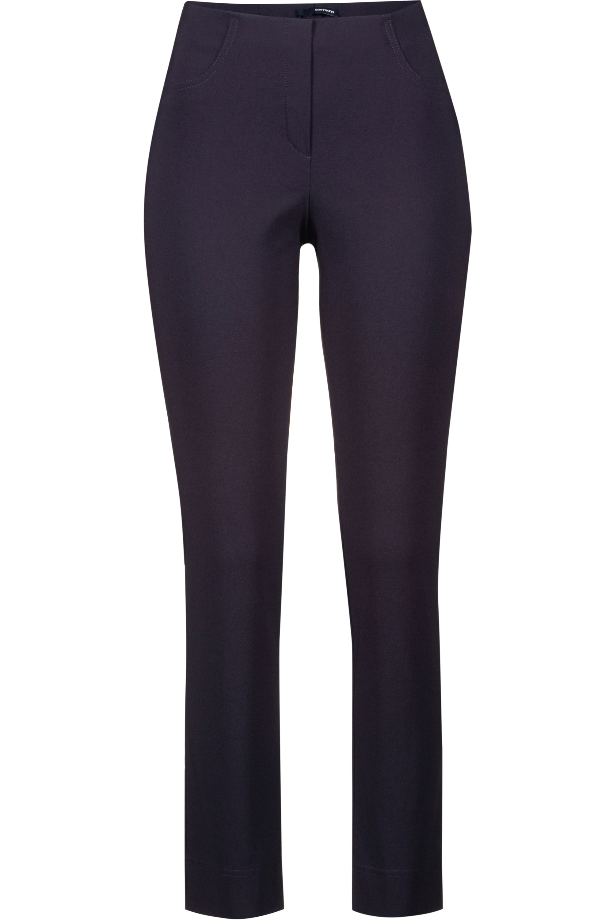 Stehmann Slim Fit Loli Stretchhose marine Knöchellang