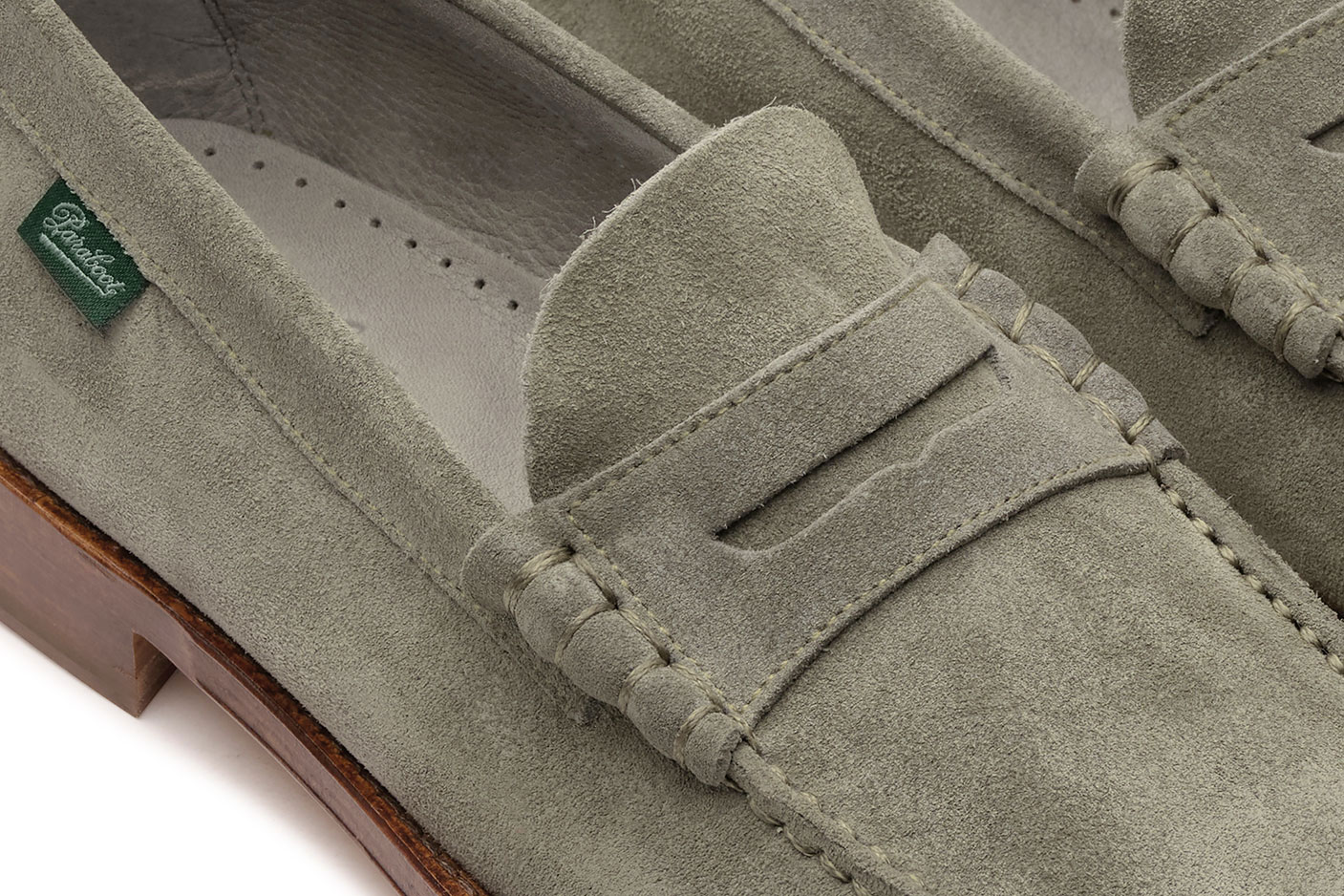 Paraboot Coraux Loafer beige Velours Tilleul