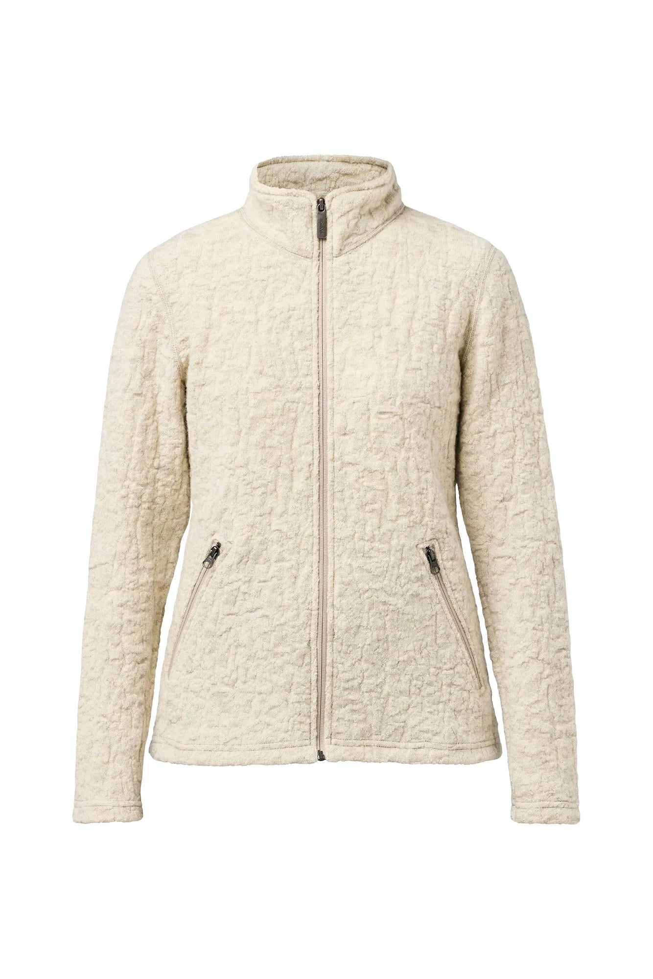 Ivanhoe Tuva Jaquard Strickjacke Naturmelange 450g
