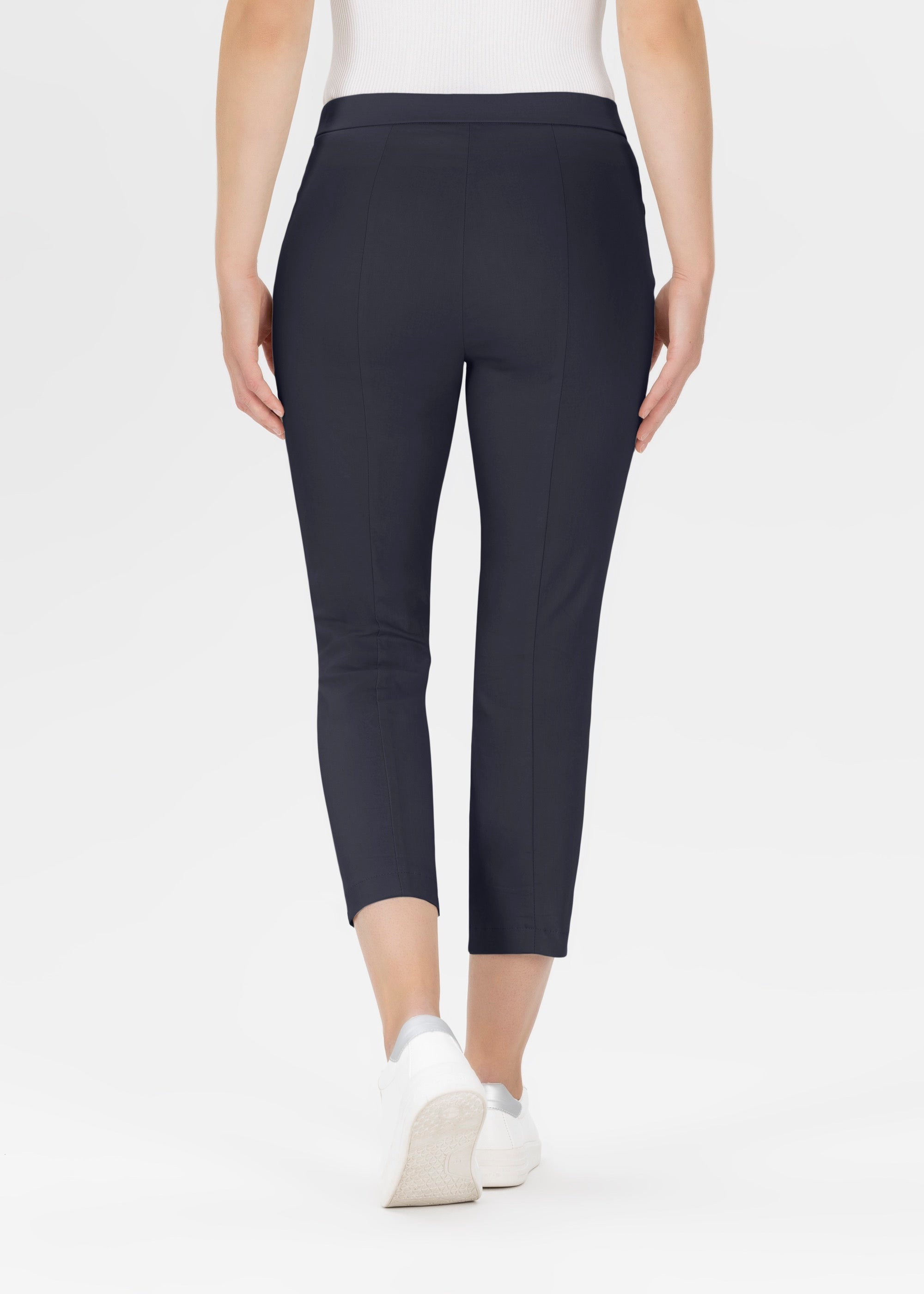 Stehmann Loli Stretchhose marine Slim Fit 6/8-Länge 38