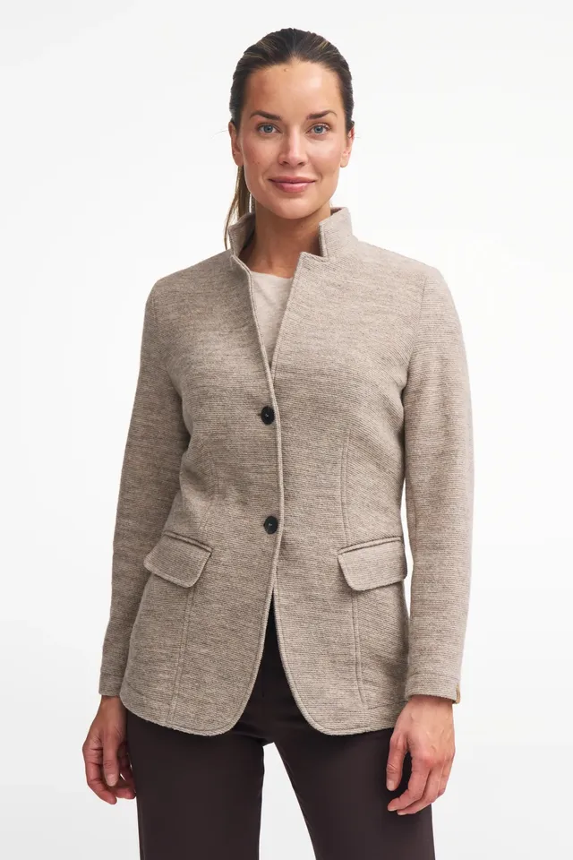 Ivanhoe GY Hyltan Jacke Sand 100% Wolle 350g