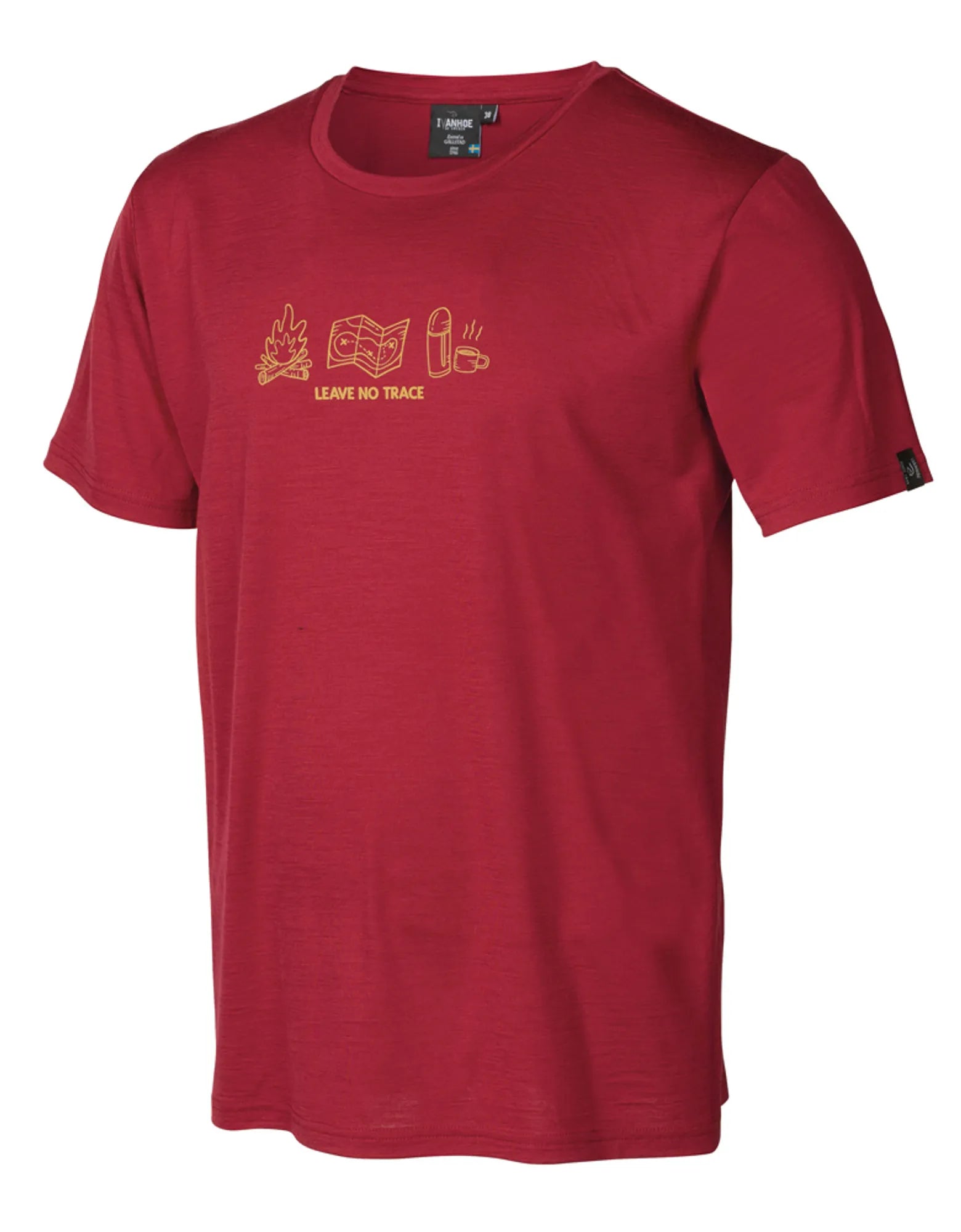 Ivanhoe Ceasar Adventure T-Shirt Herren S Royal Cherry Merino