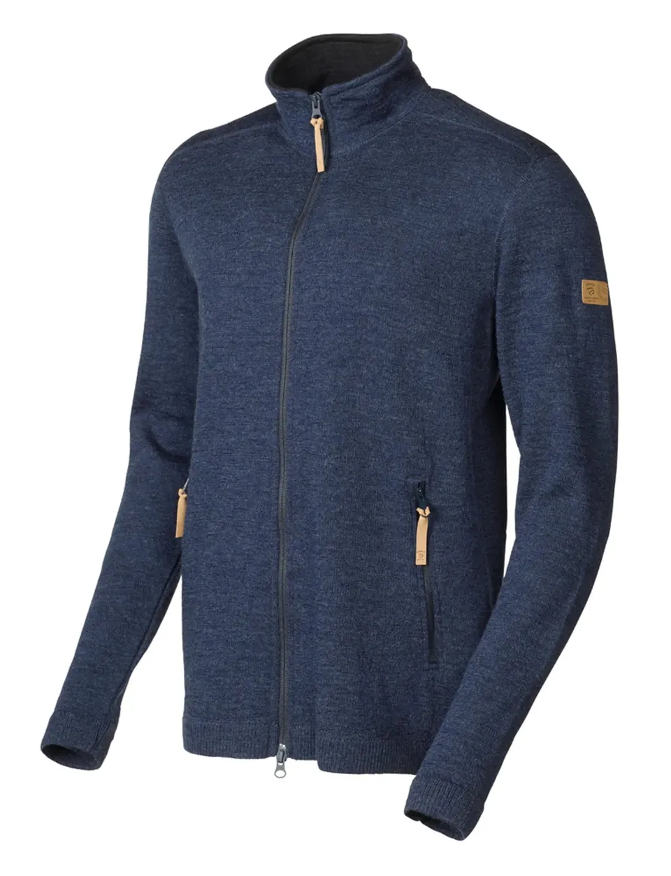 Ivanhoe Volmar Full Zip Wolljacke Light Navy M